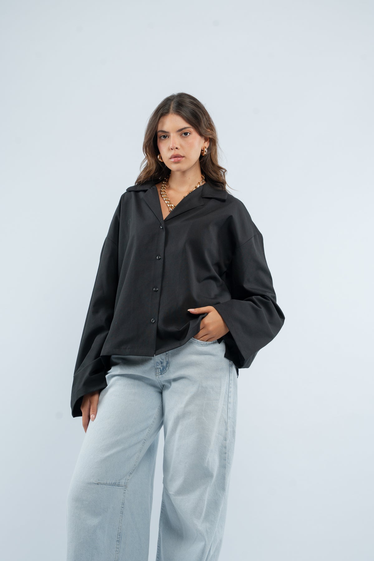 Oversized tall chemise