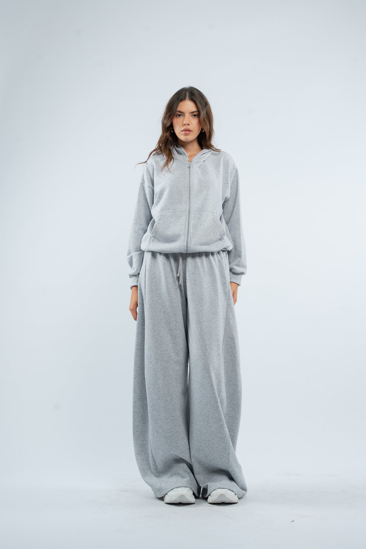 Baggy jacket zip set