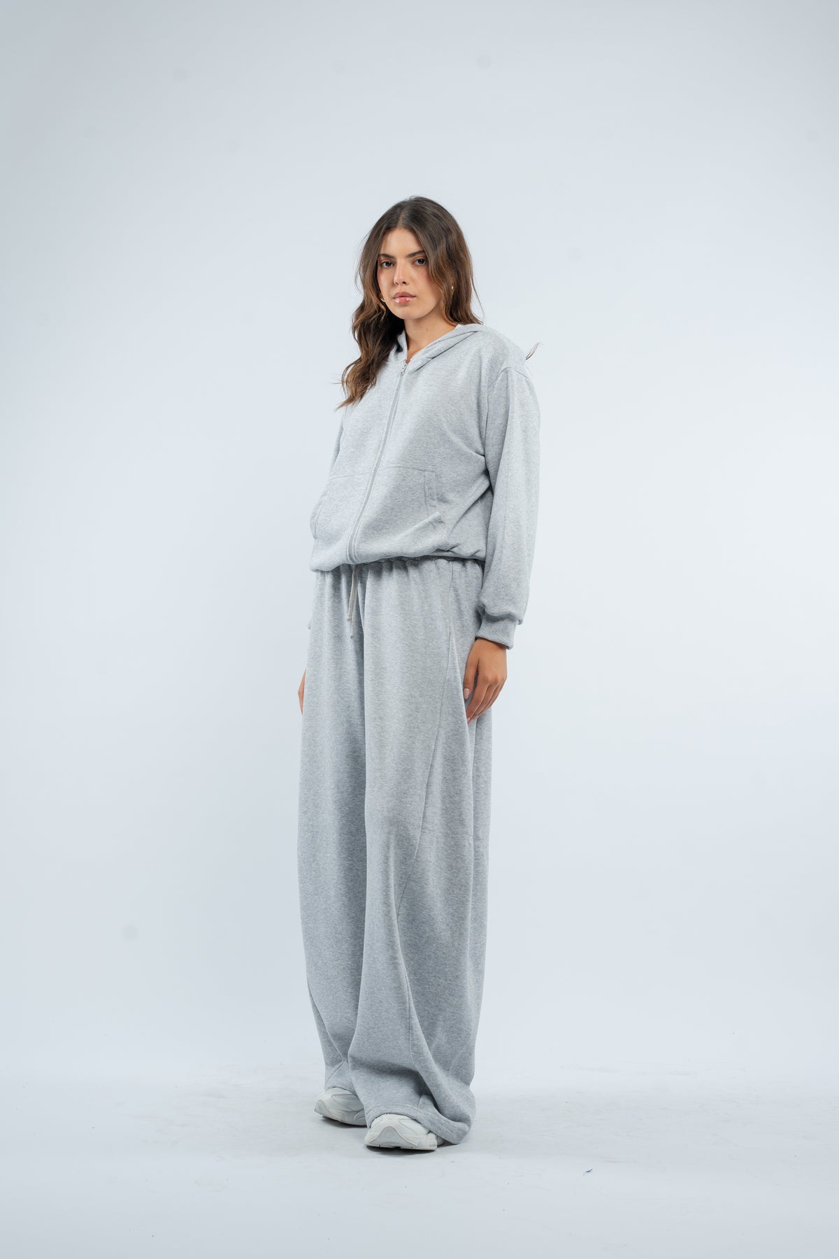 Baggy jacket zip set