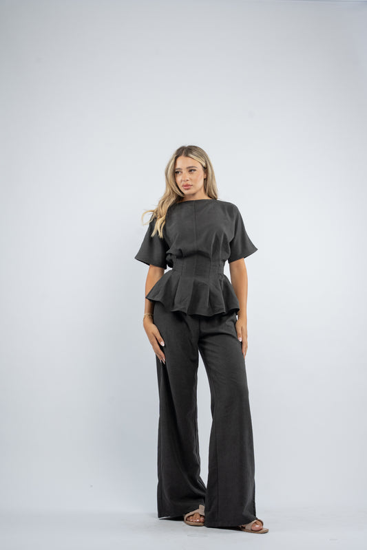 Butterfly tie- back set