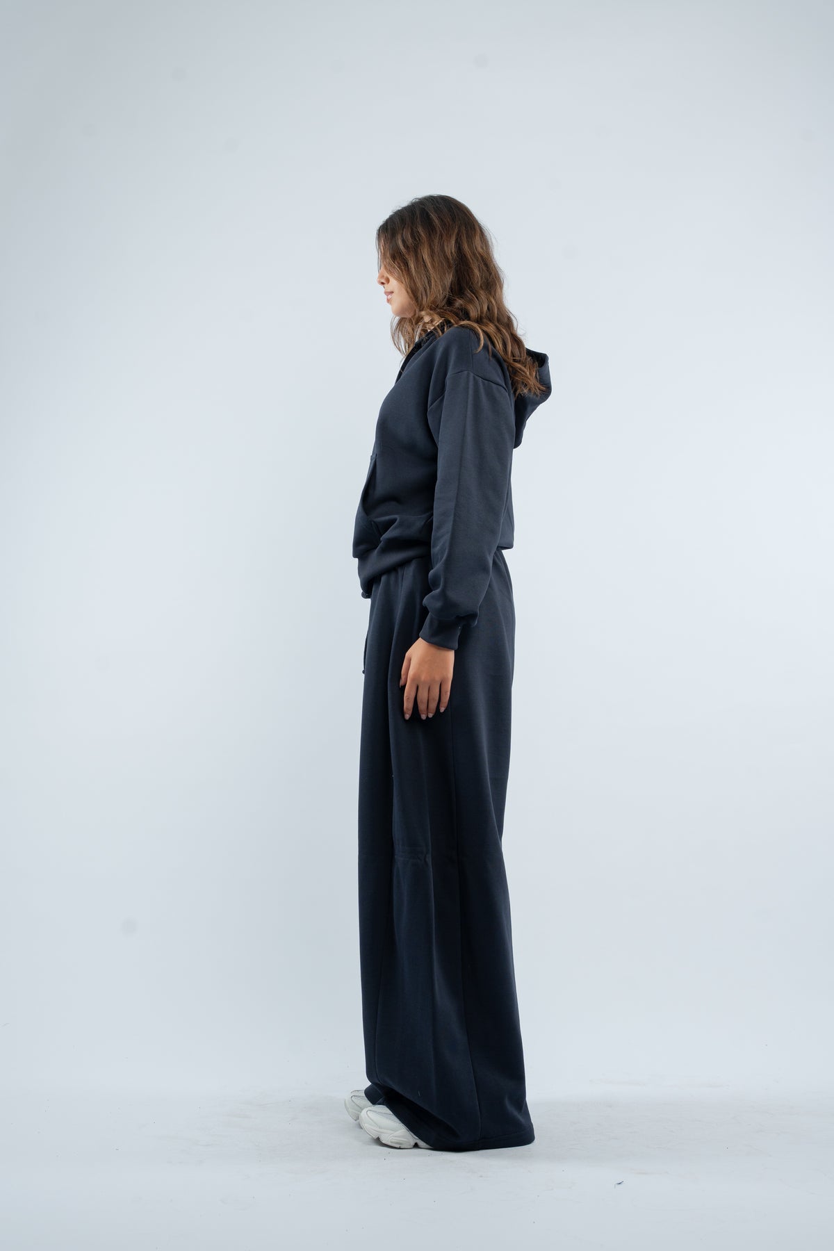 Baggy jacket zip set