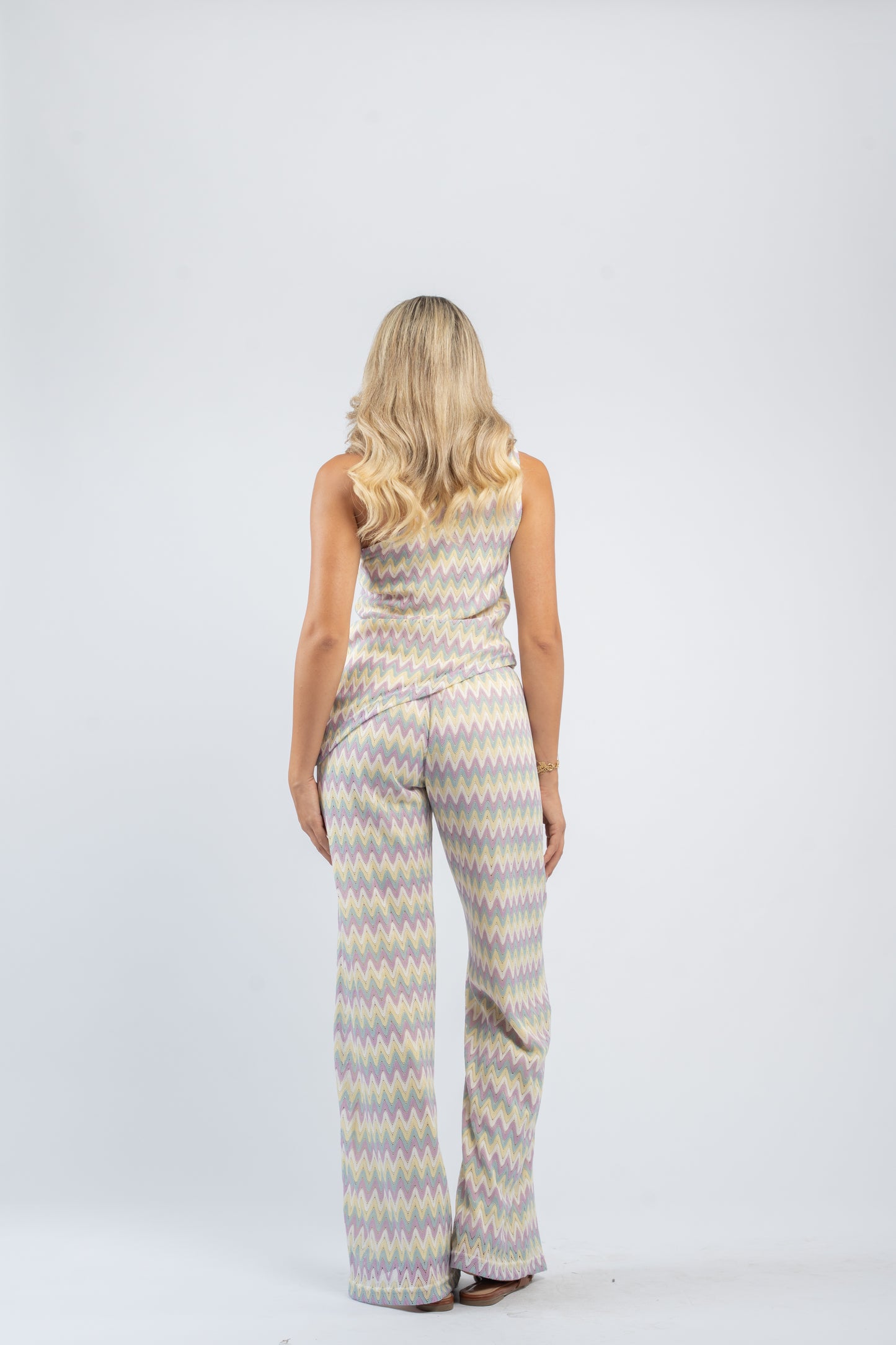 Crochet one-shoulder set