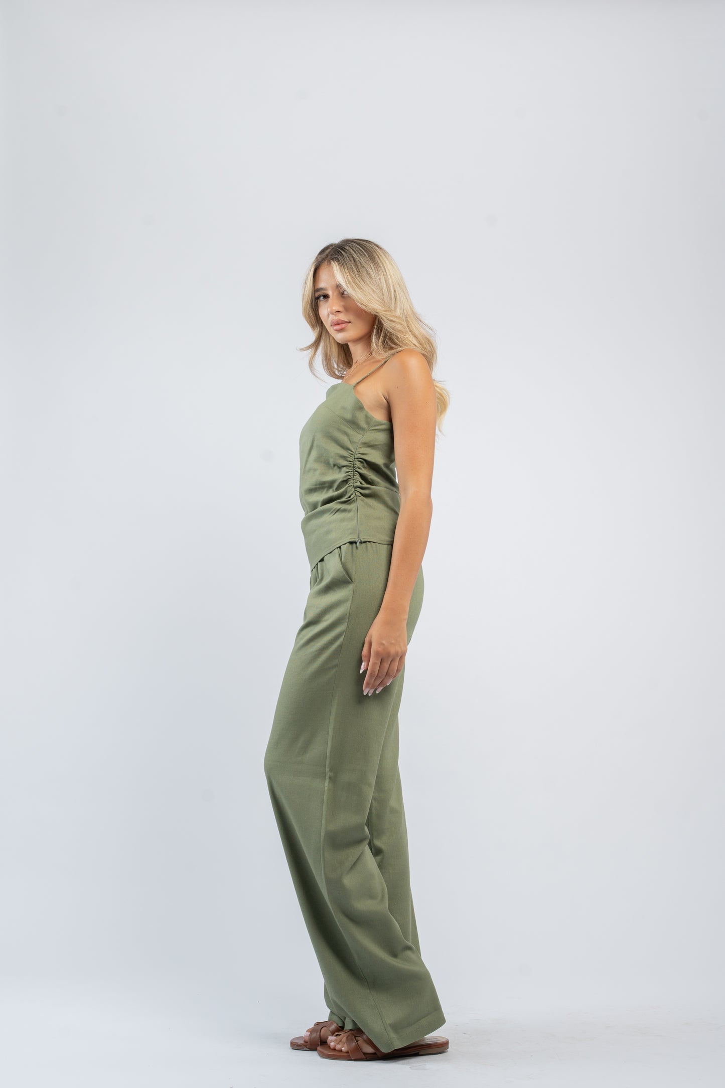 Ruched cami set