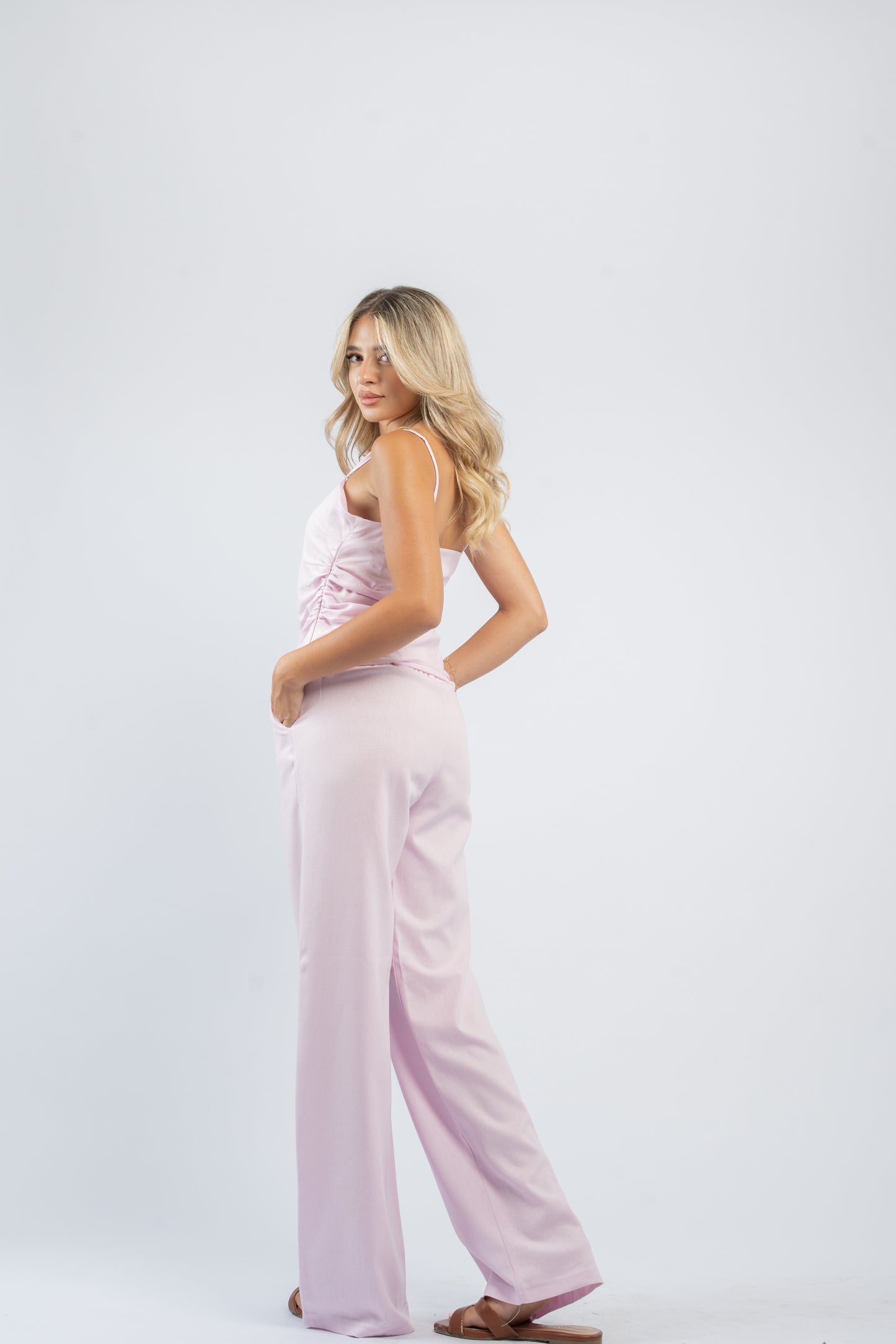 Ruched cami set