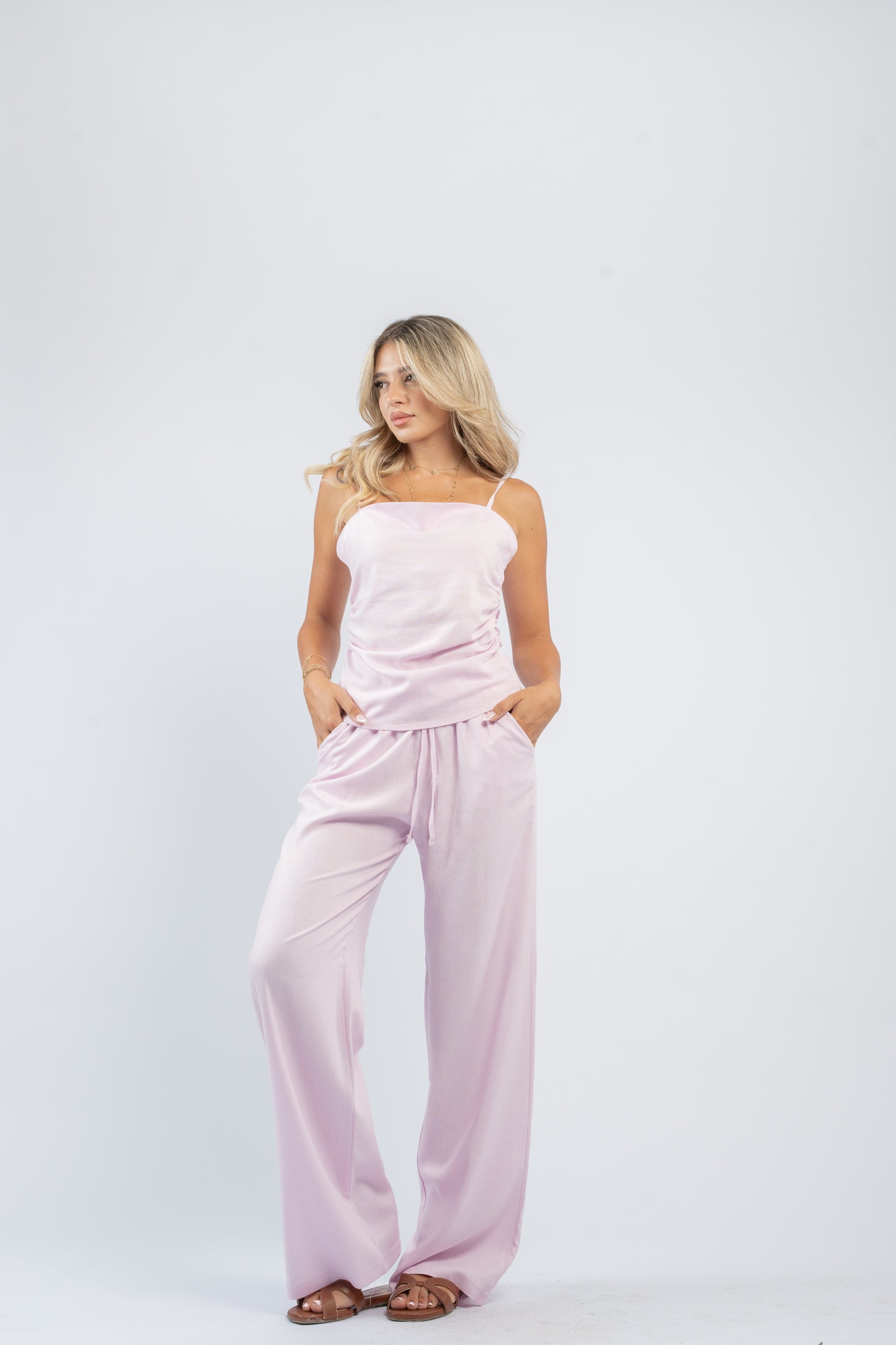 Ruched cami set