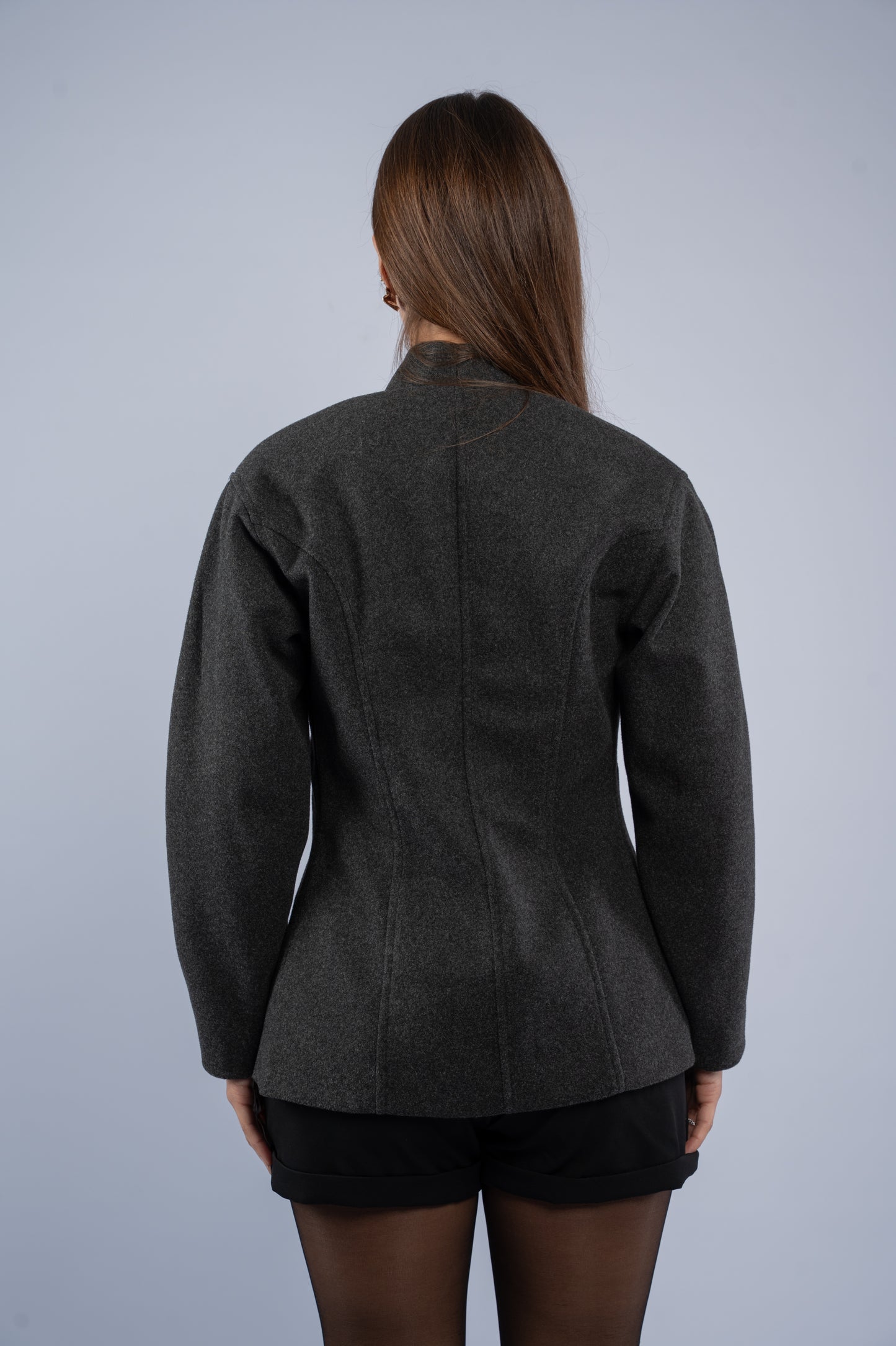 Silhouette wool blazer