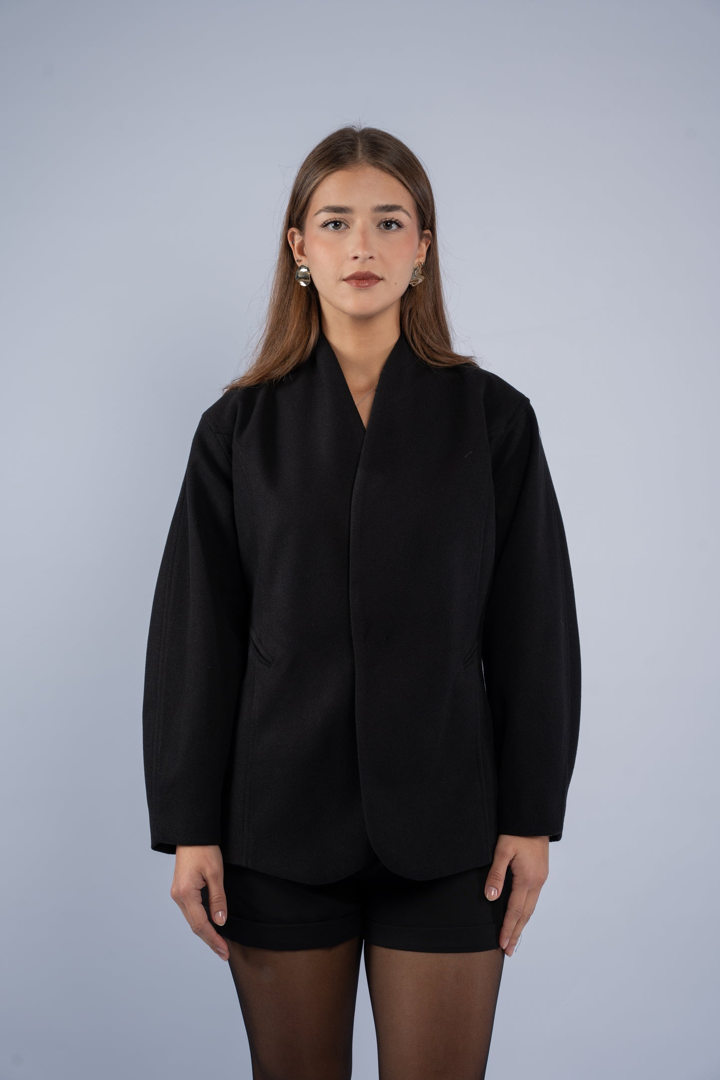 Silhouette wool blazer