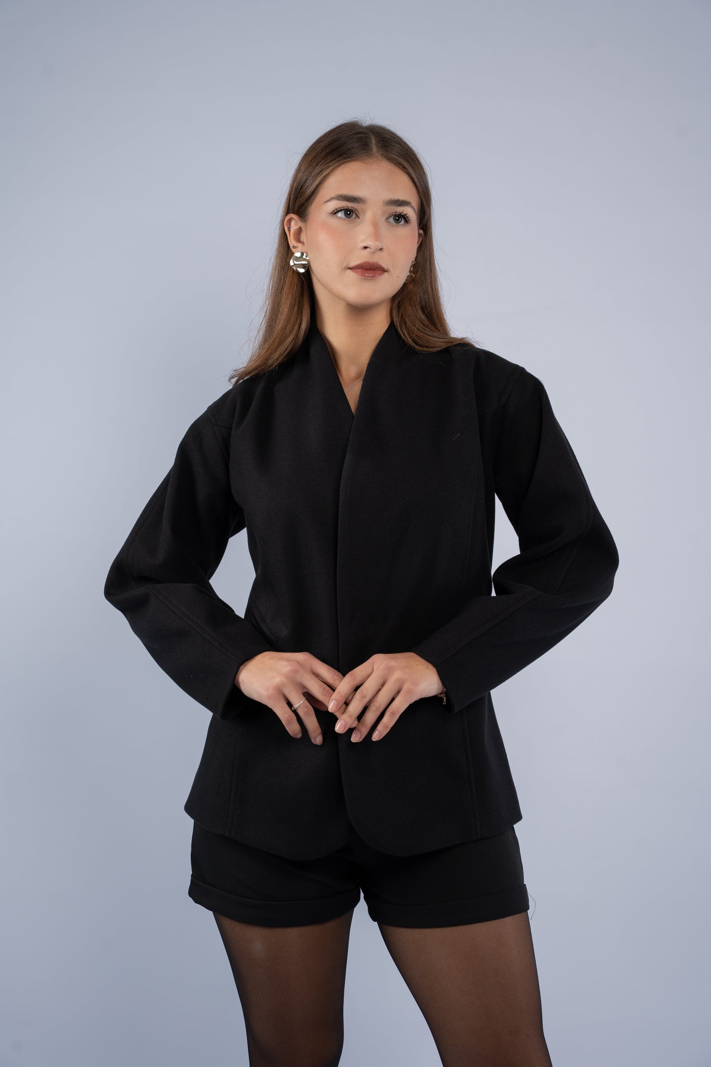 Silhouette wool blazer