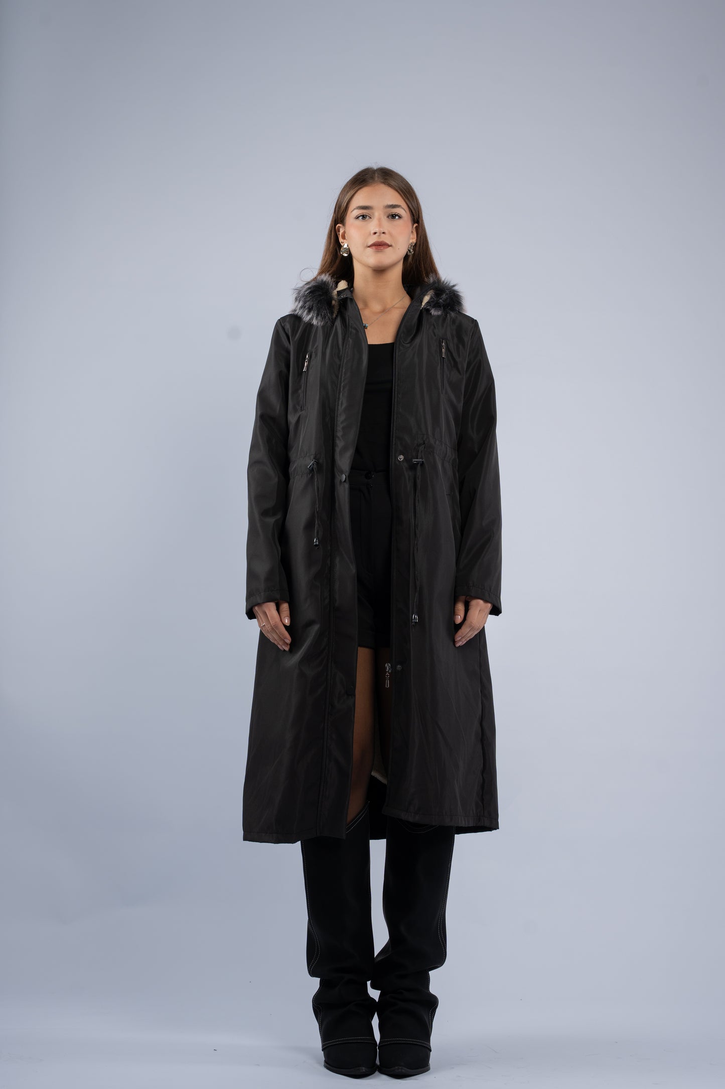 Waterproof Coat With Zippers