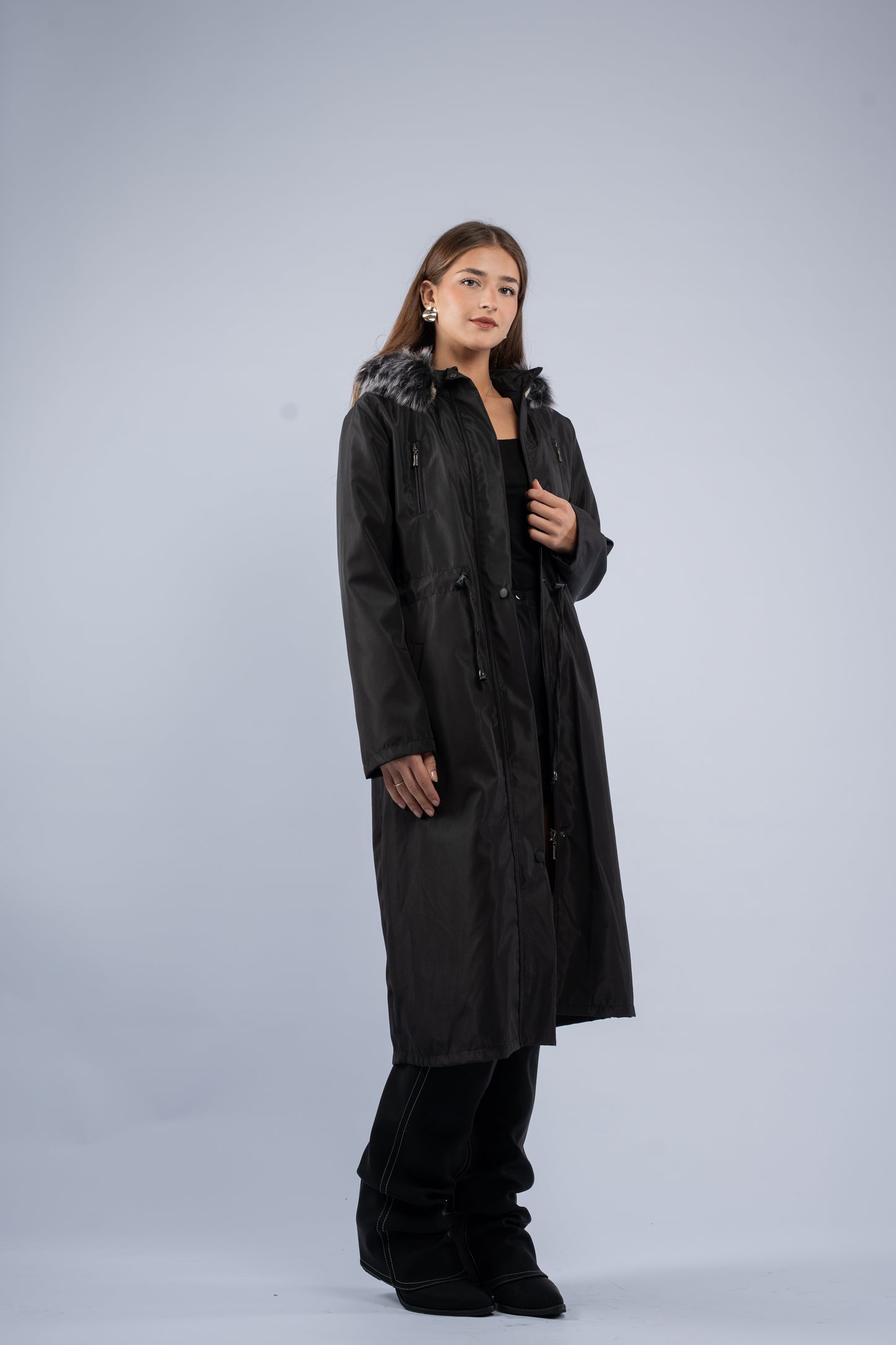 Waterproof Coat With Zippers