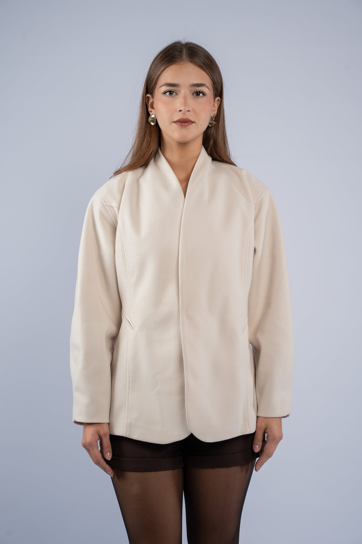 Silhouette wool blazer