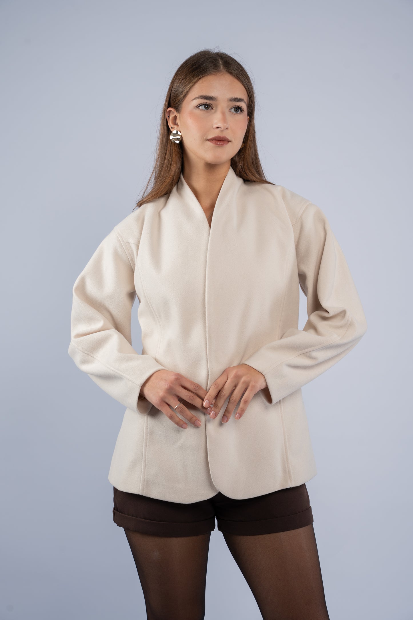 Silhouette wool blazer