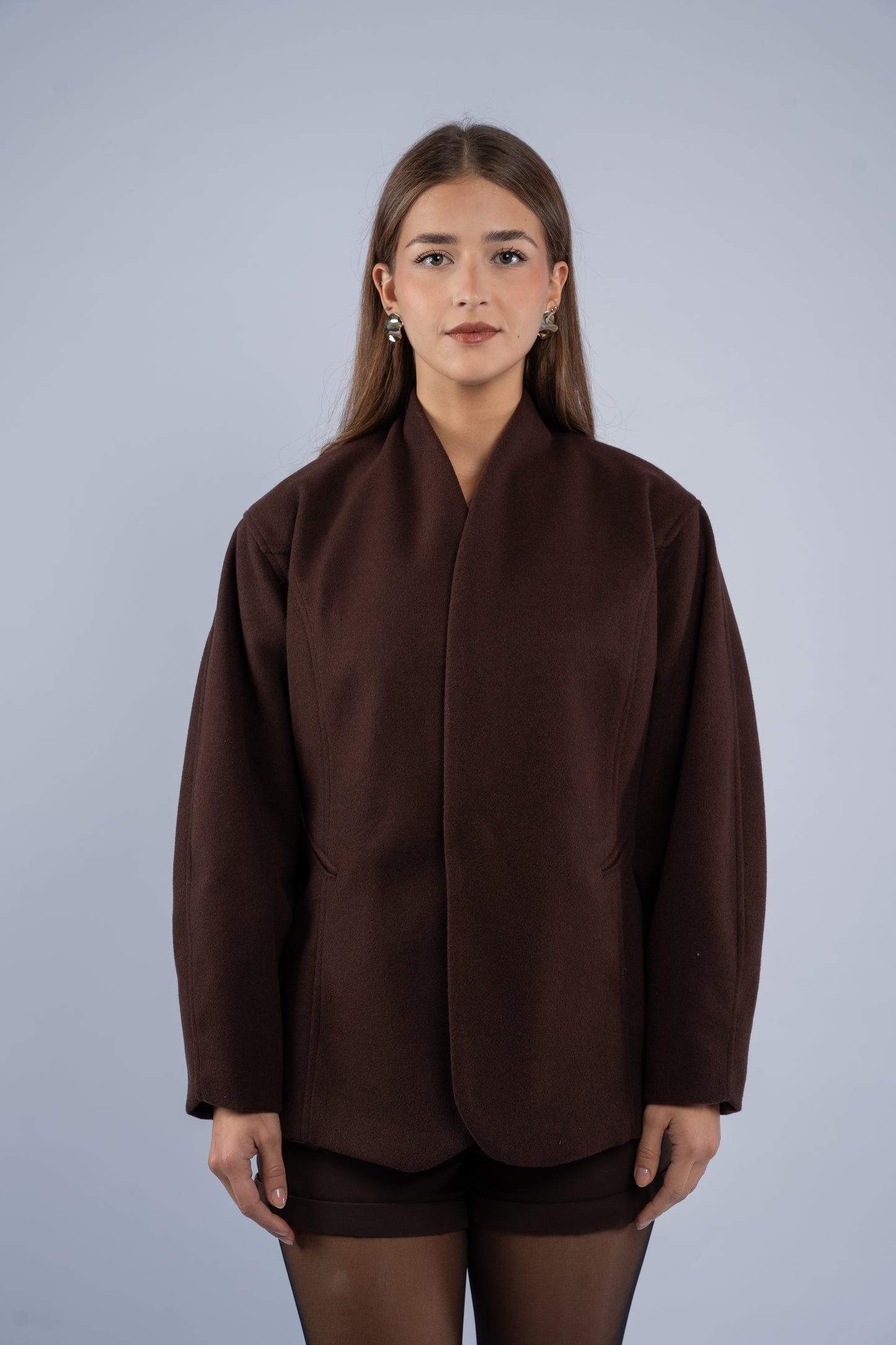 Silhouette wool blazer