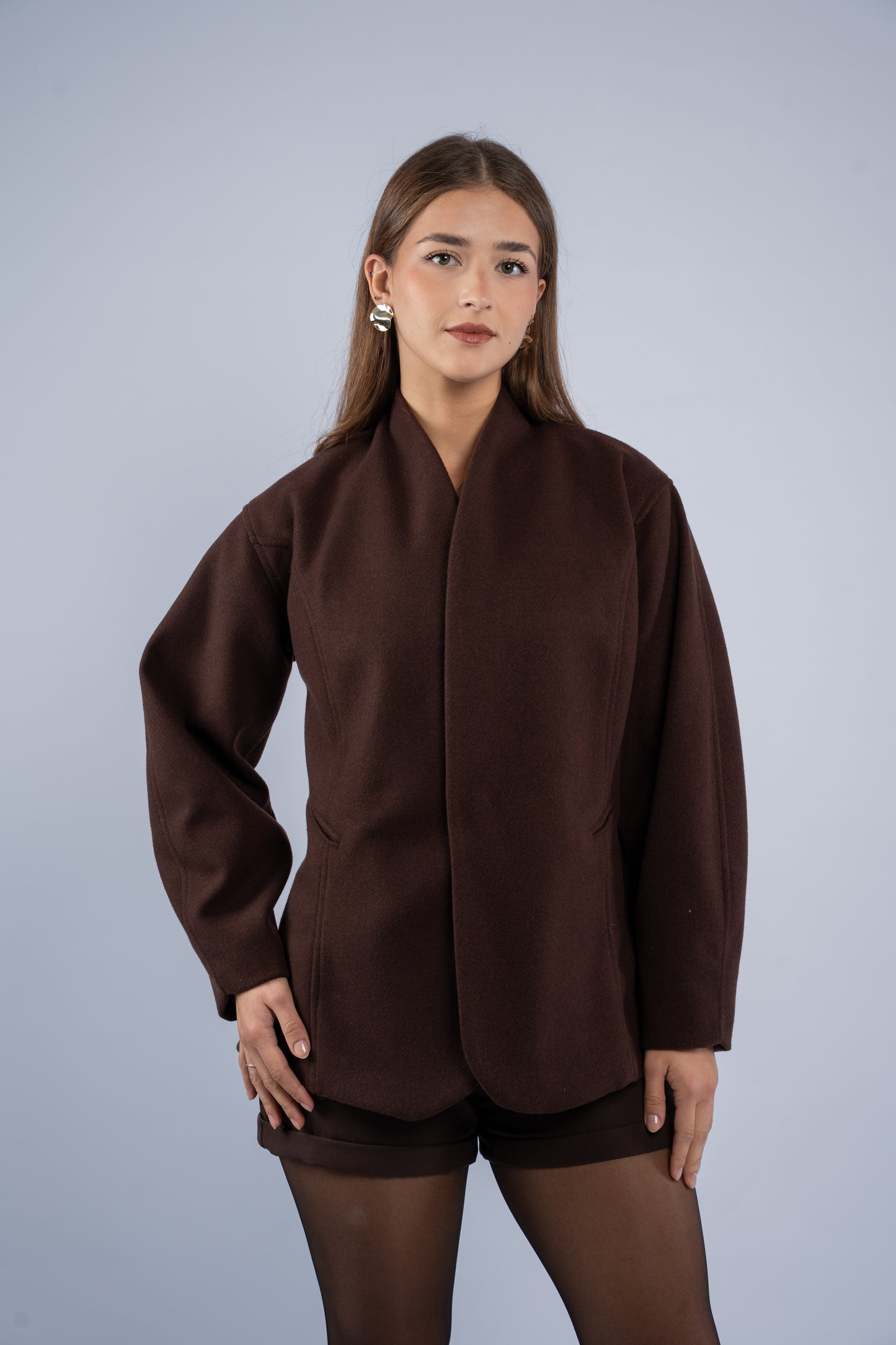 Silhouette wool blazer