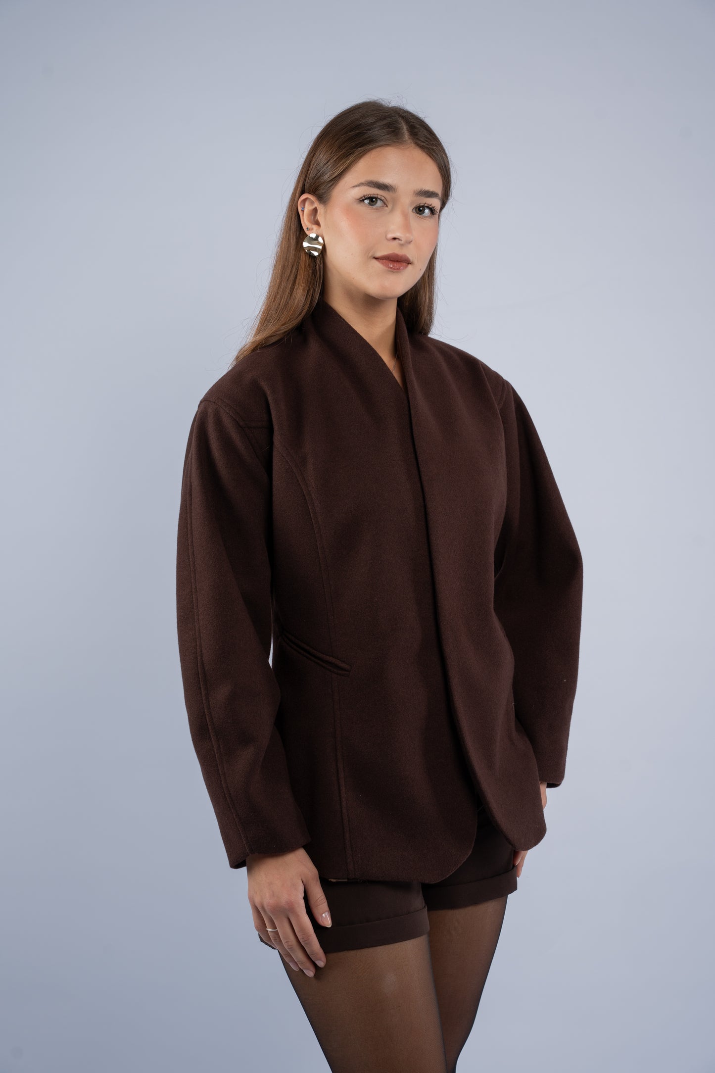 Silhouette wool blazer