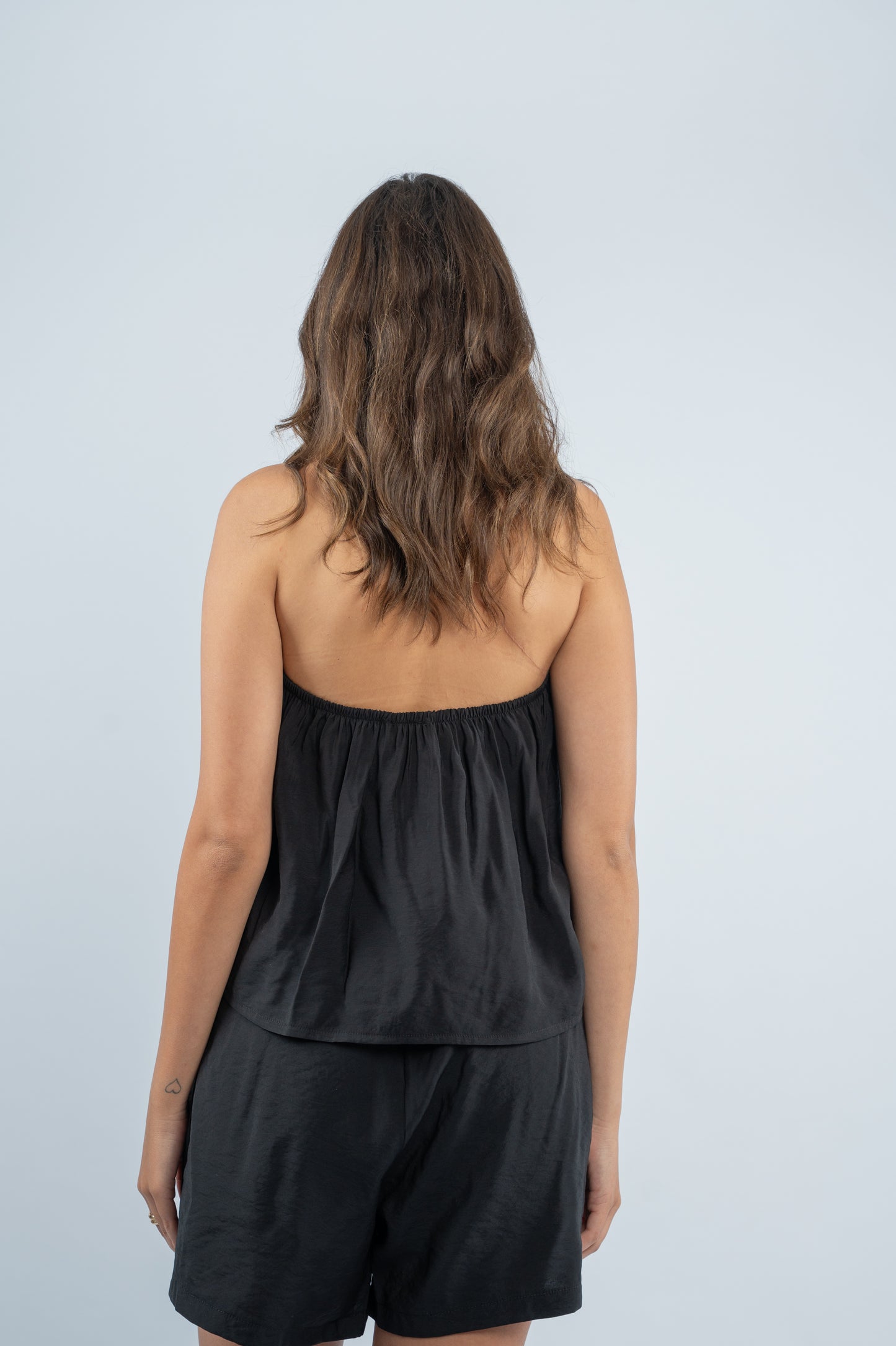 Short linen set