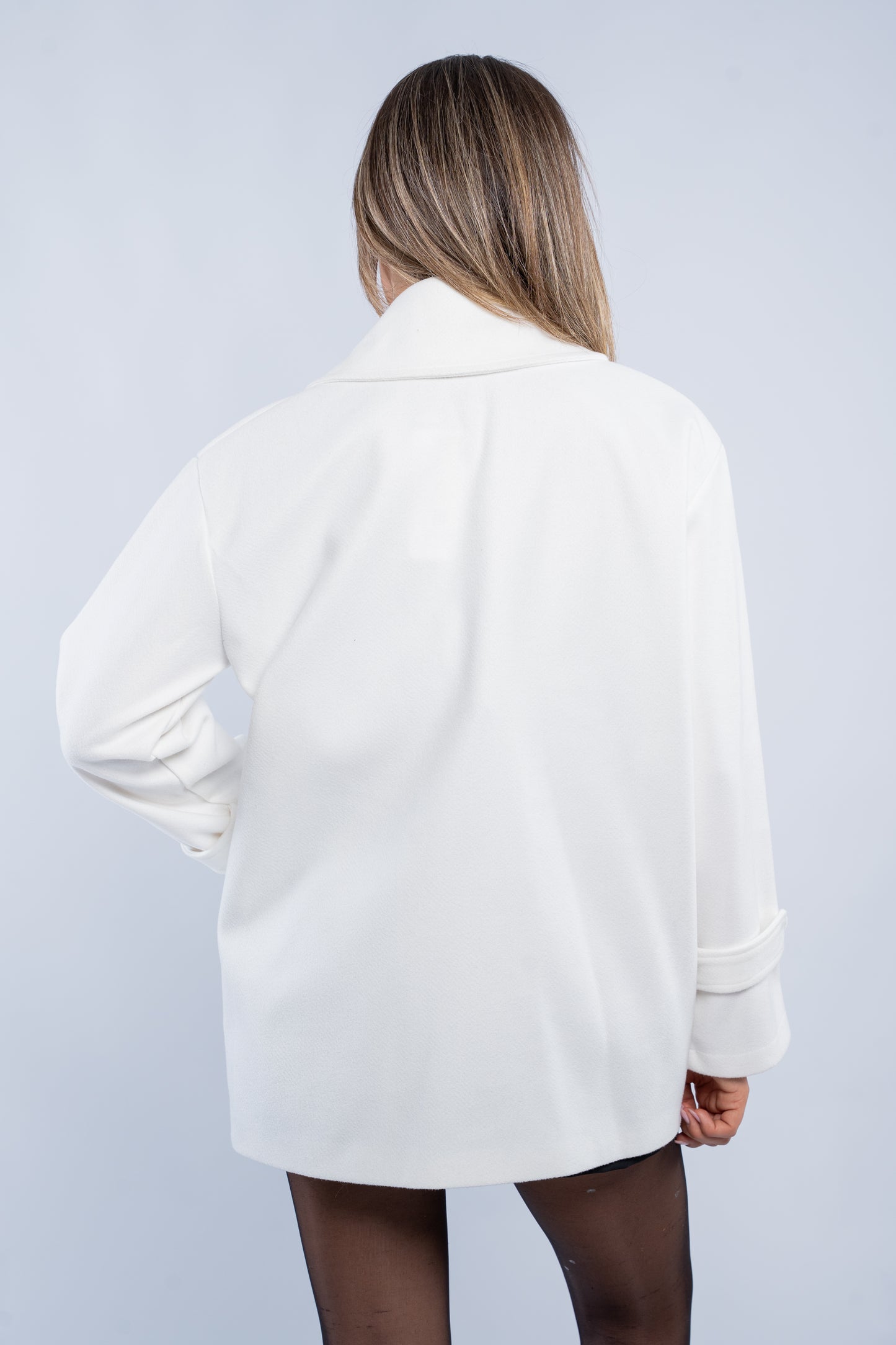 Double breasted short Manteau