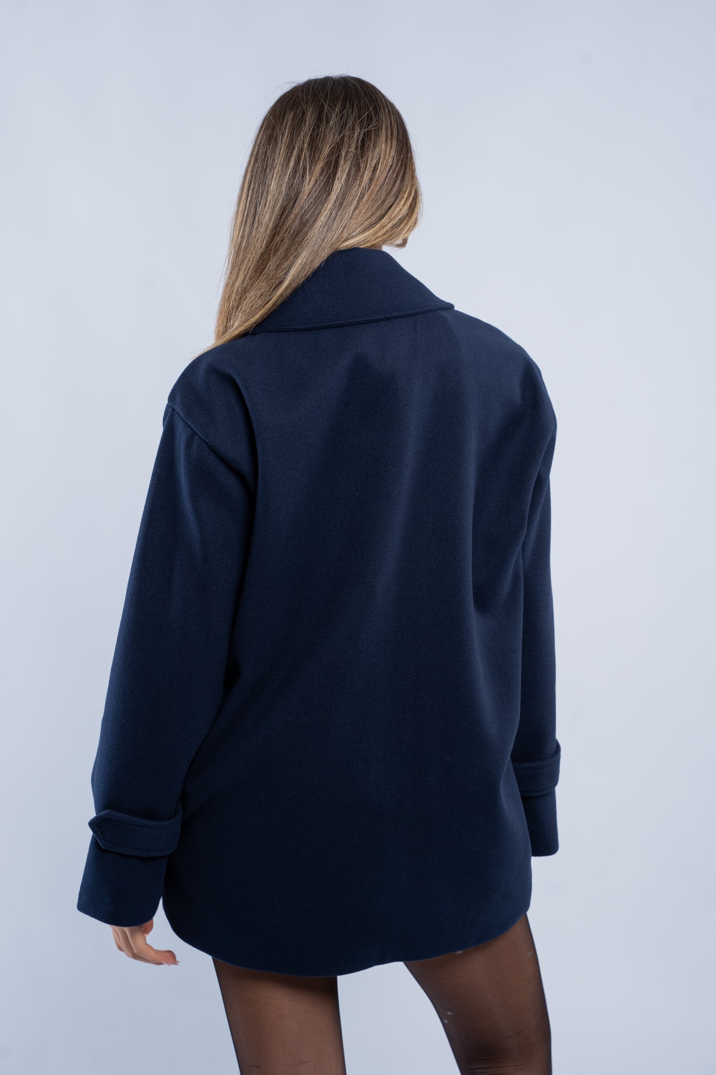 Double breasted short Manteau