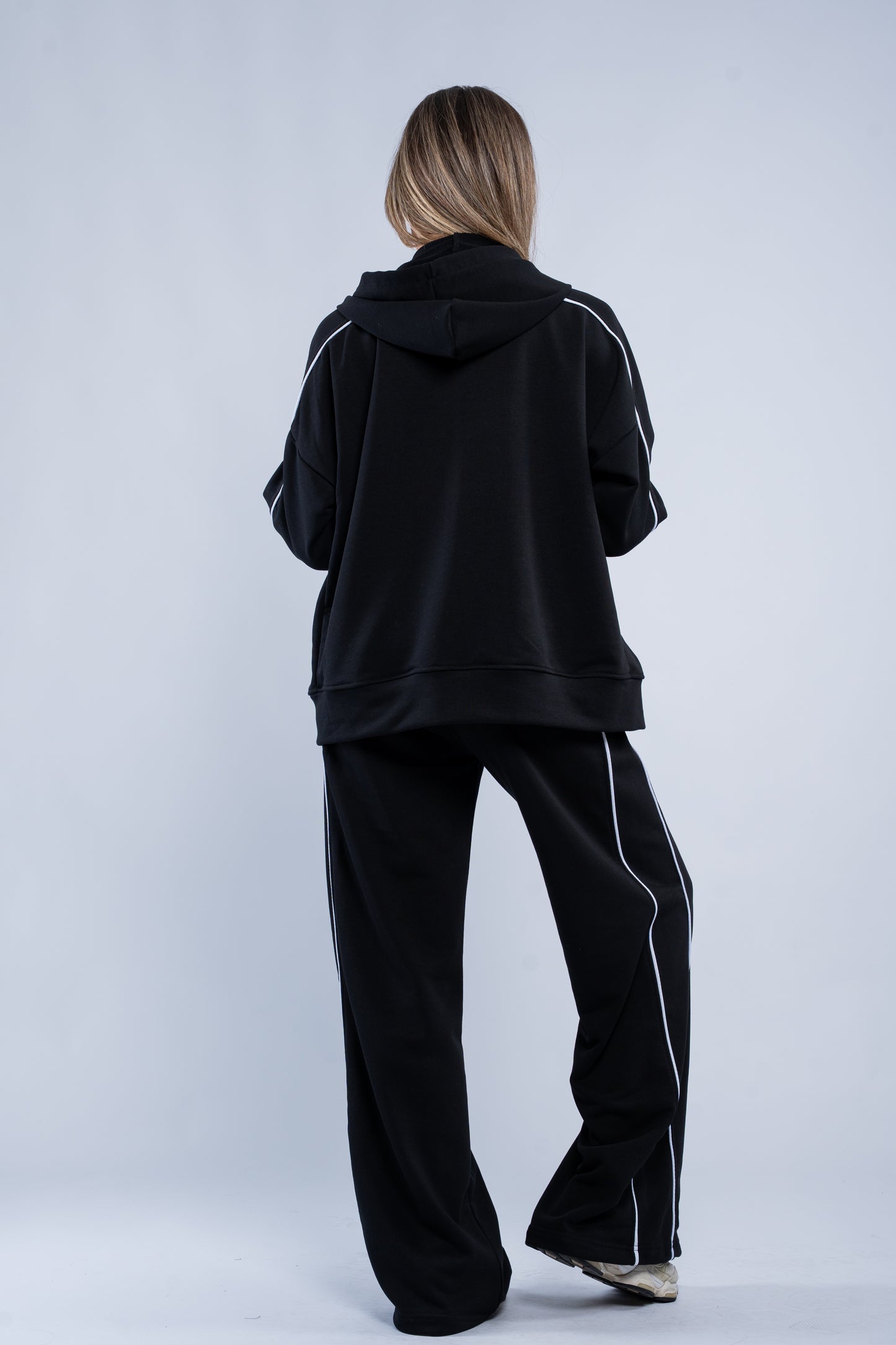 Stripe-detail tracksuit