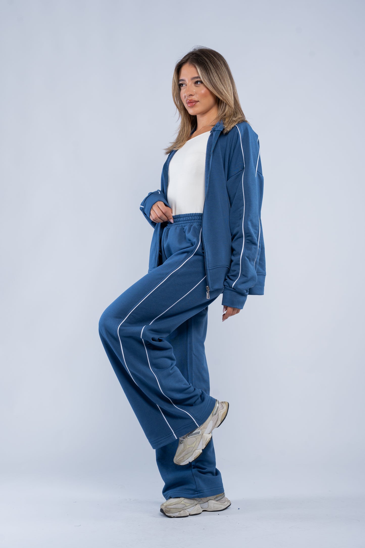 Stripe-detail tracksuit