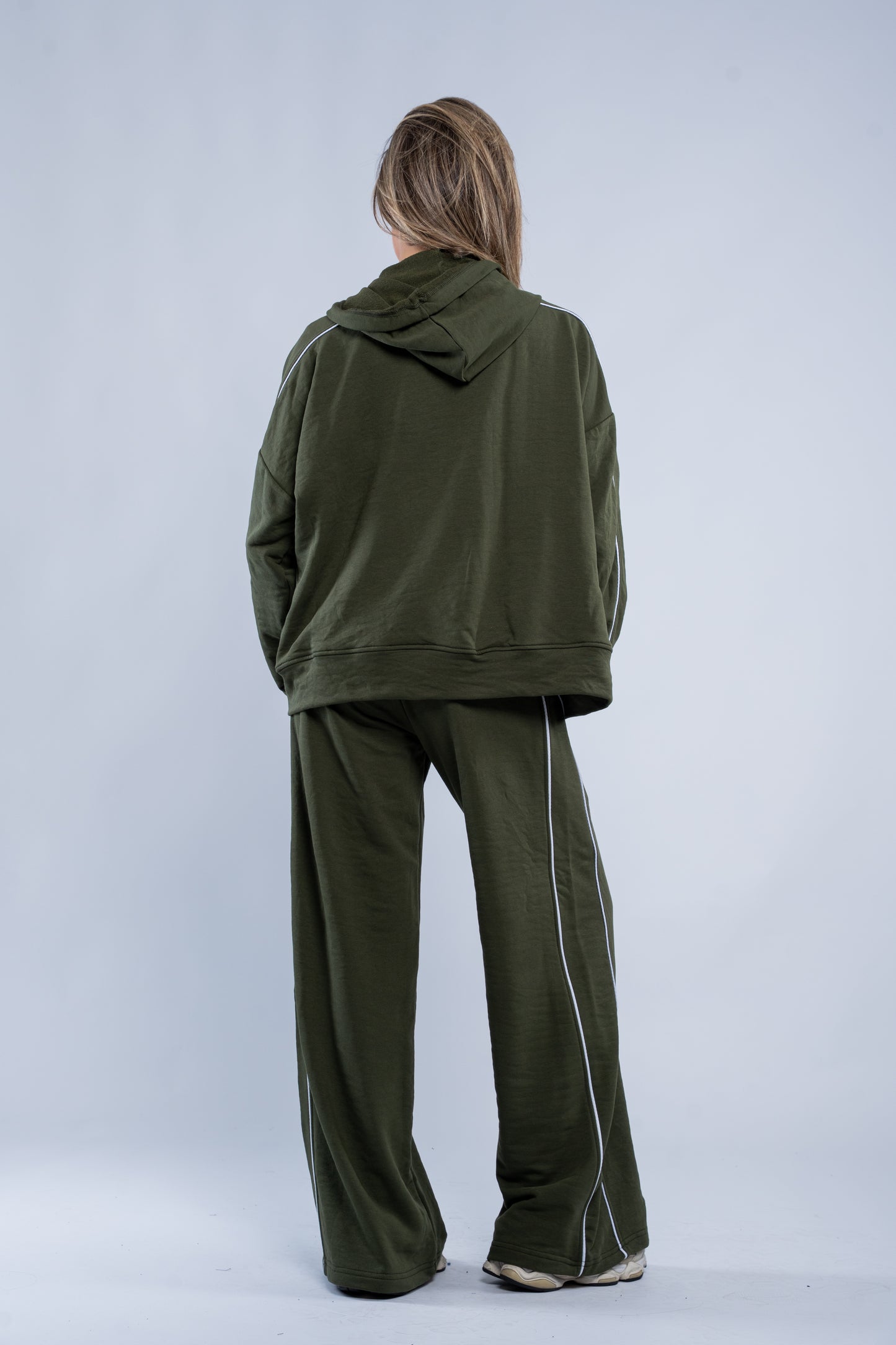 Stripe-detail tracksuit