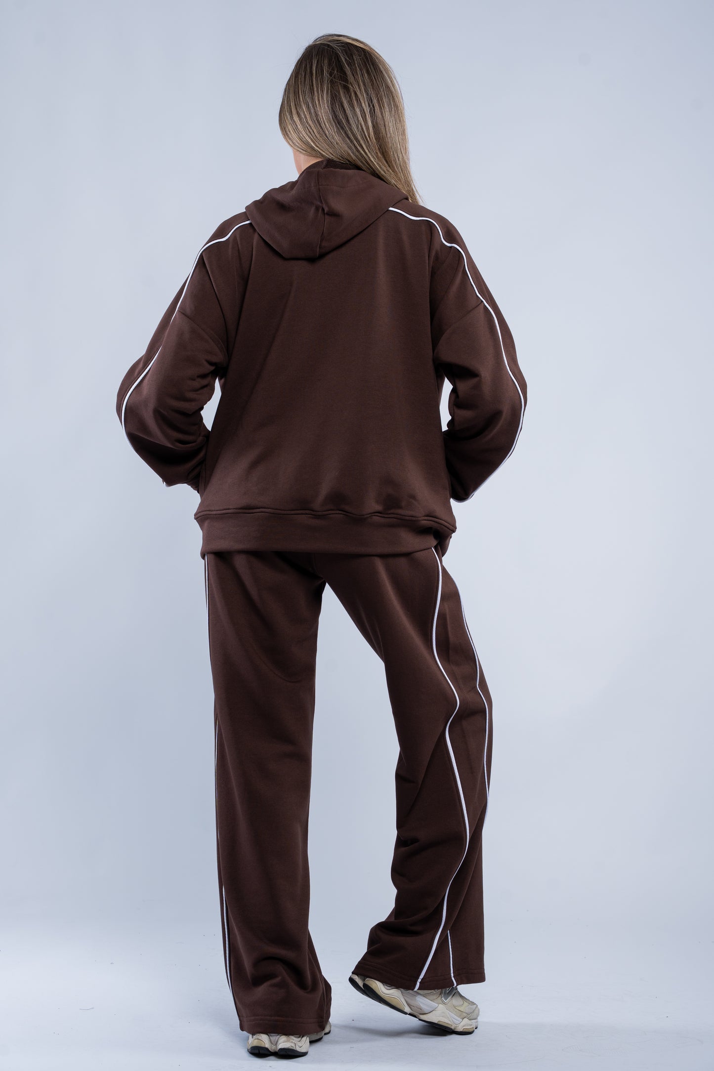 Stripe-detail tracksuit