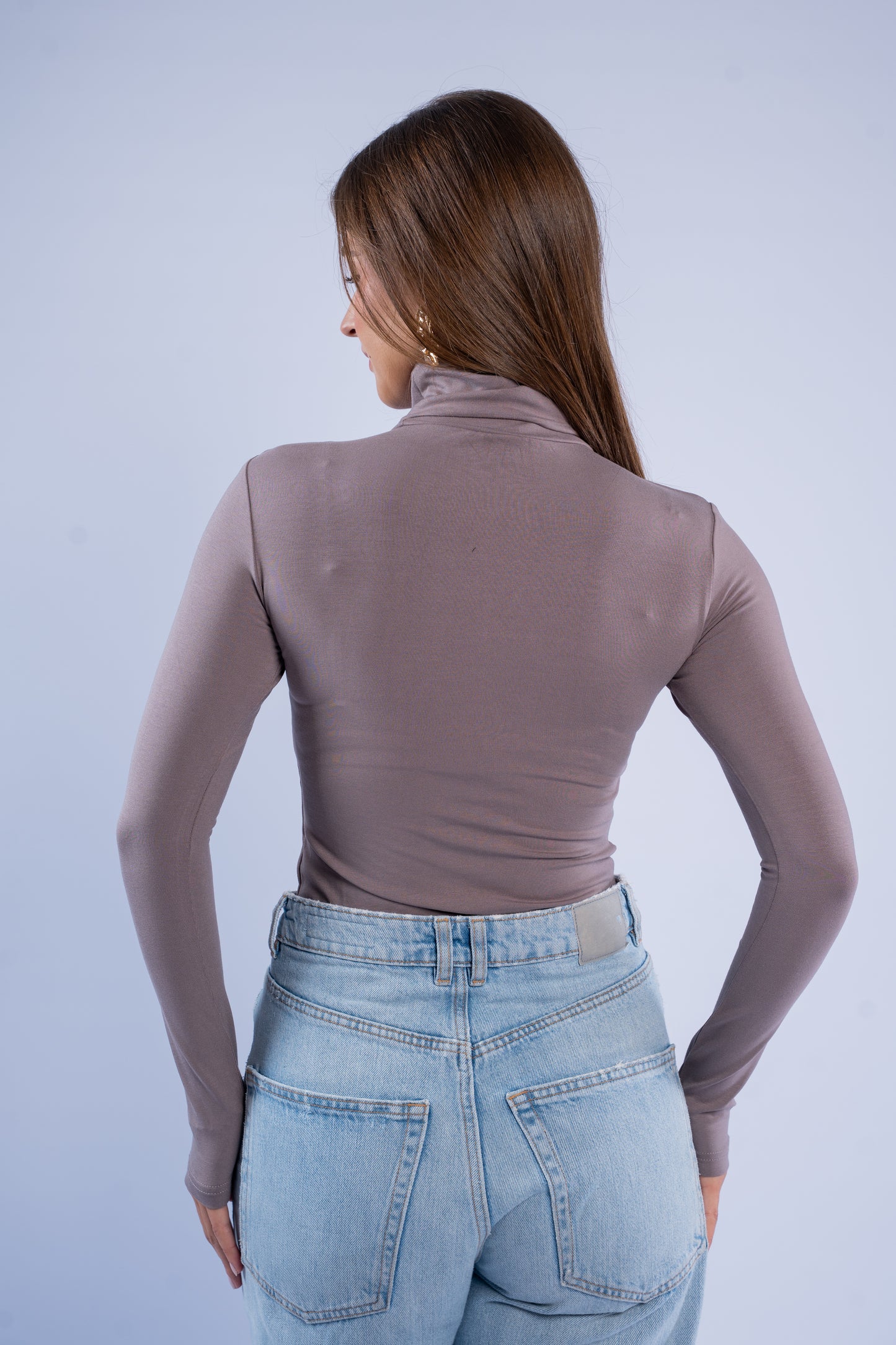 Turtle neck basic top