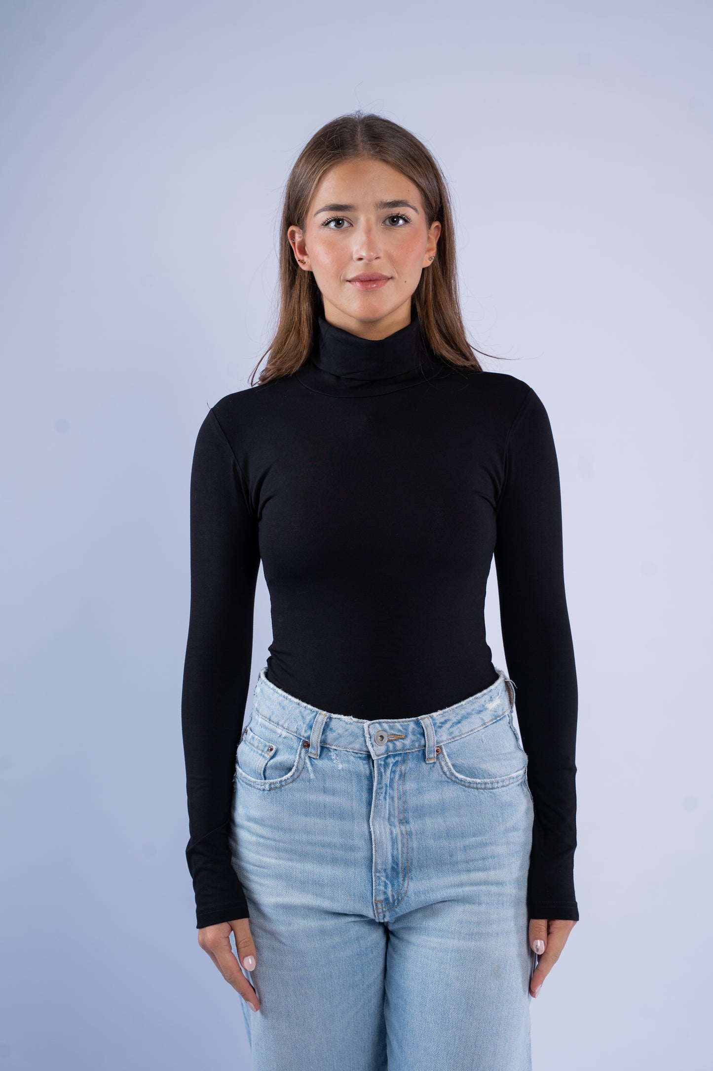 Turtle neck basic top