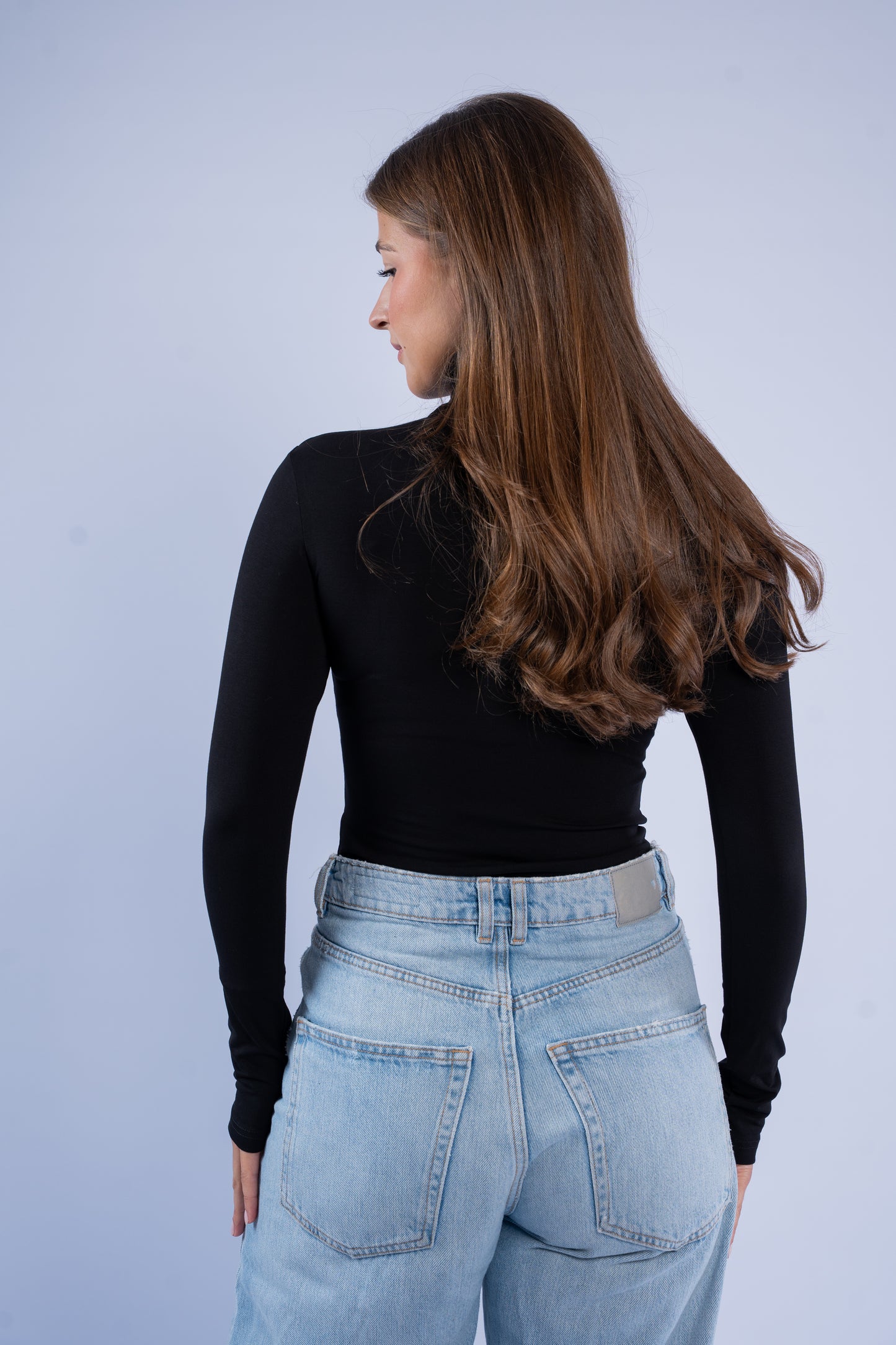 Turtle neck basic top