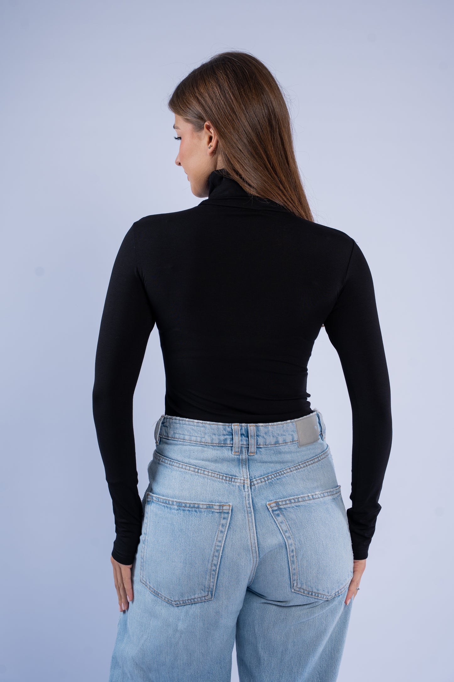 Turtle neck basic top