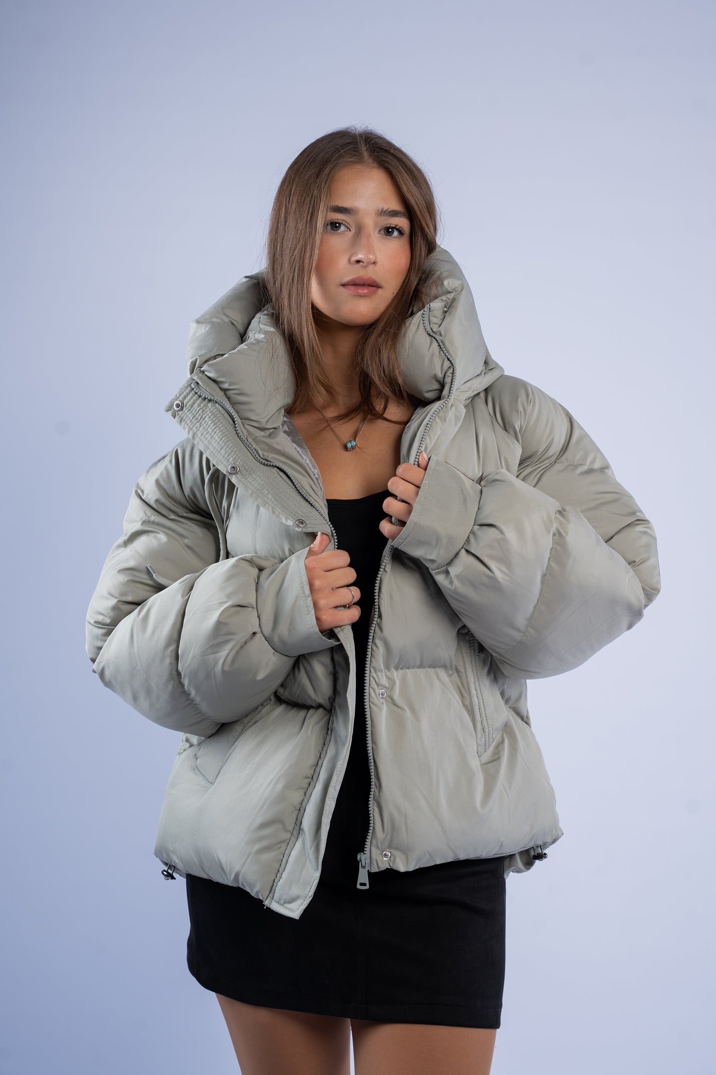Oversized puffer jacket