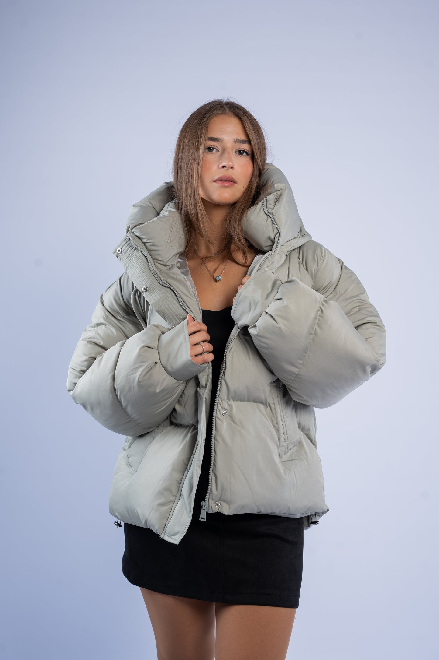 Oversized puffer jacket