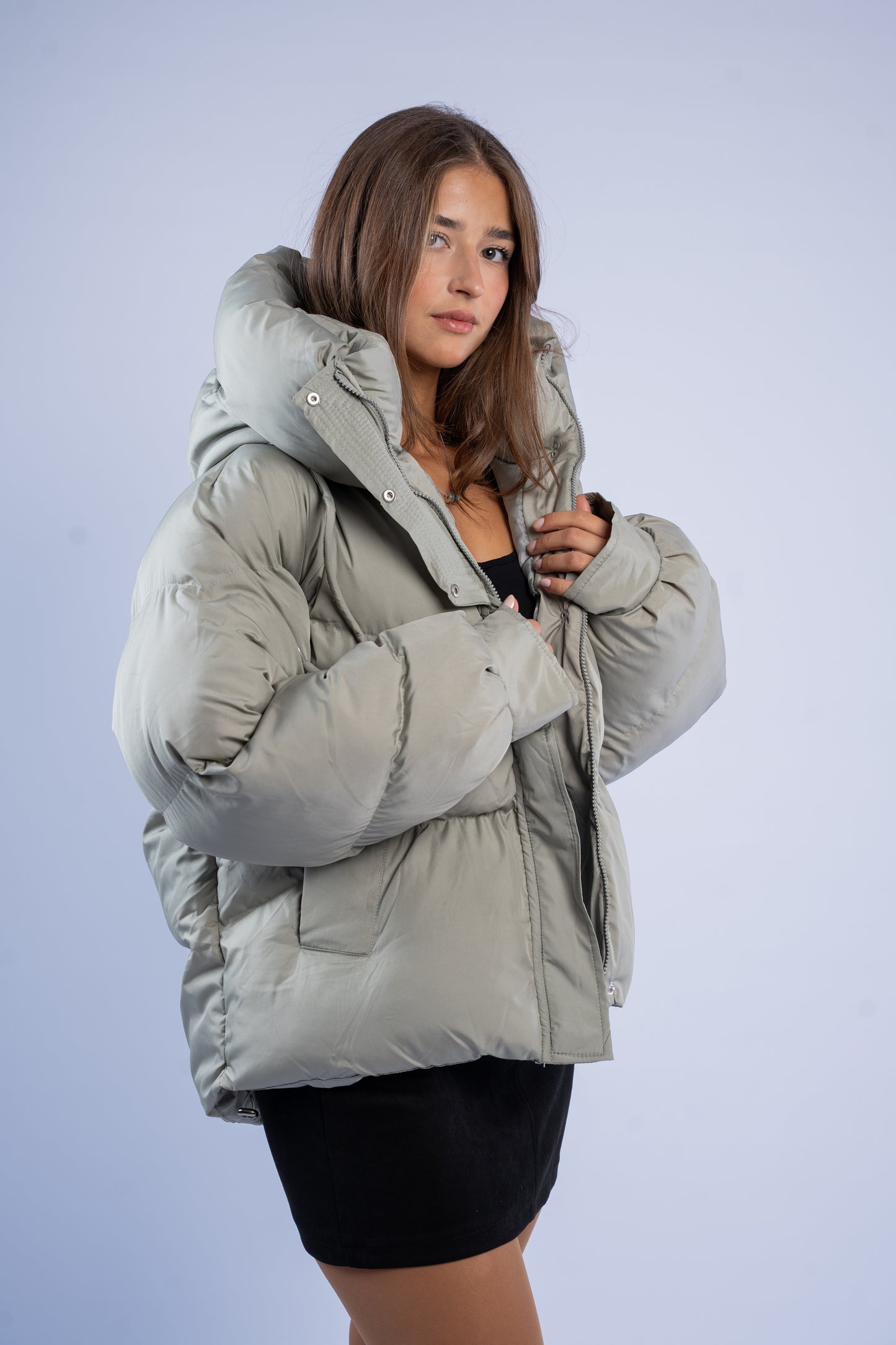 Oversized puffer jacket