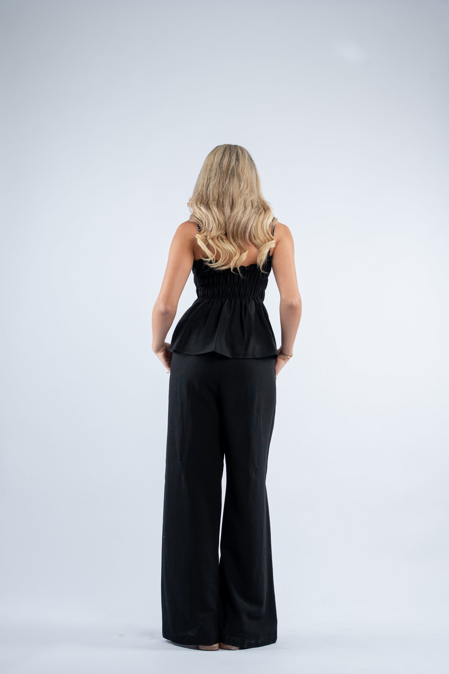 Scrunch linen set