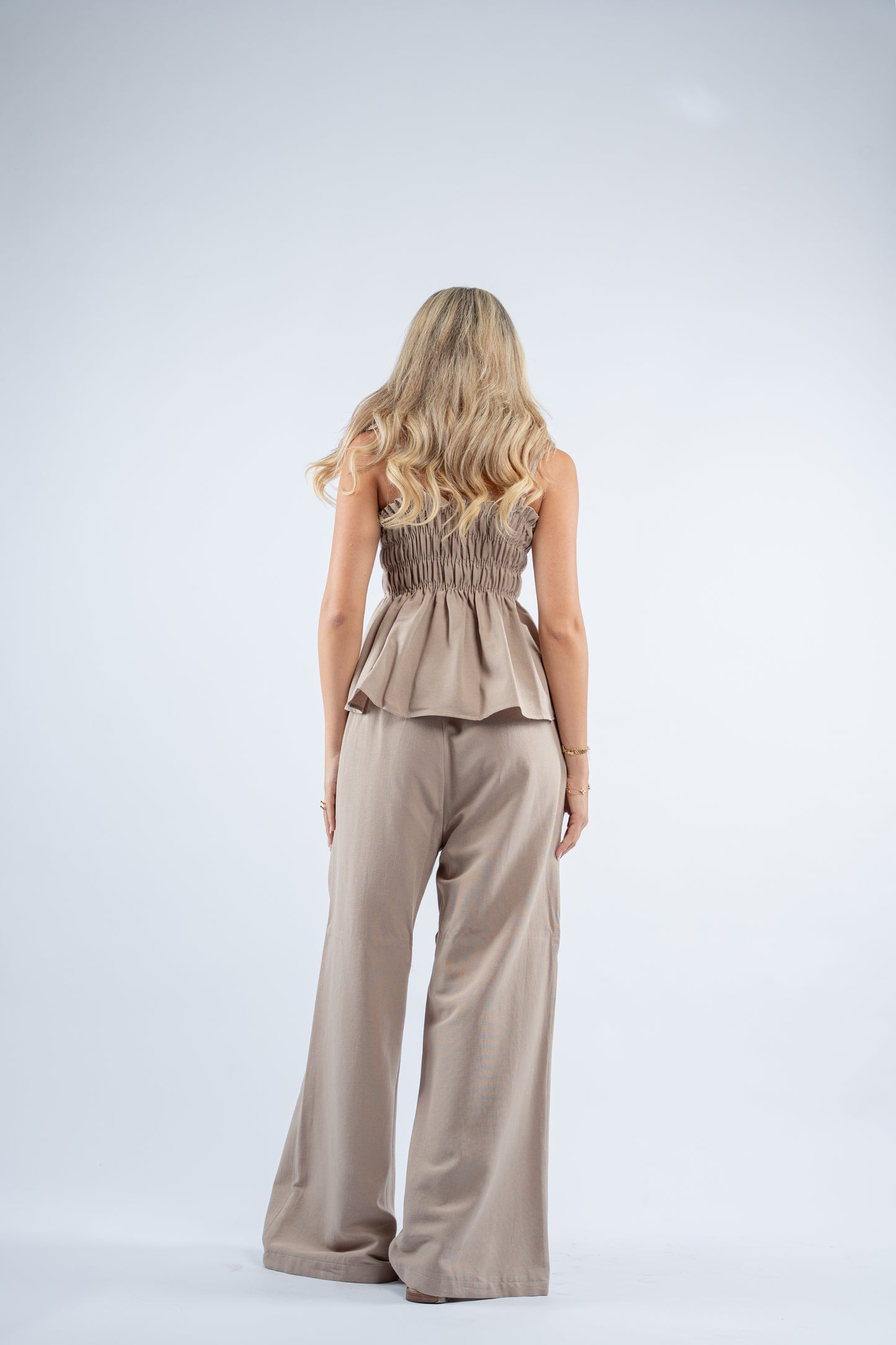 Scrunch linen set