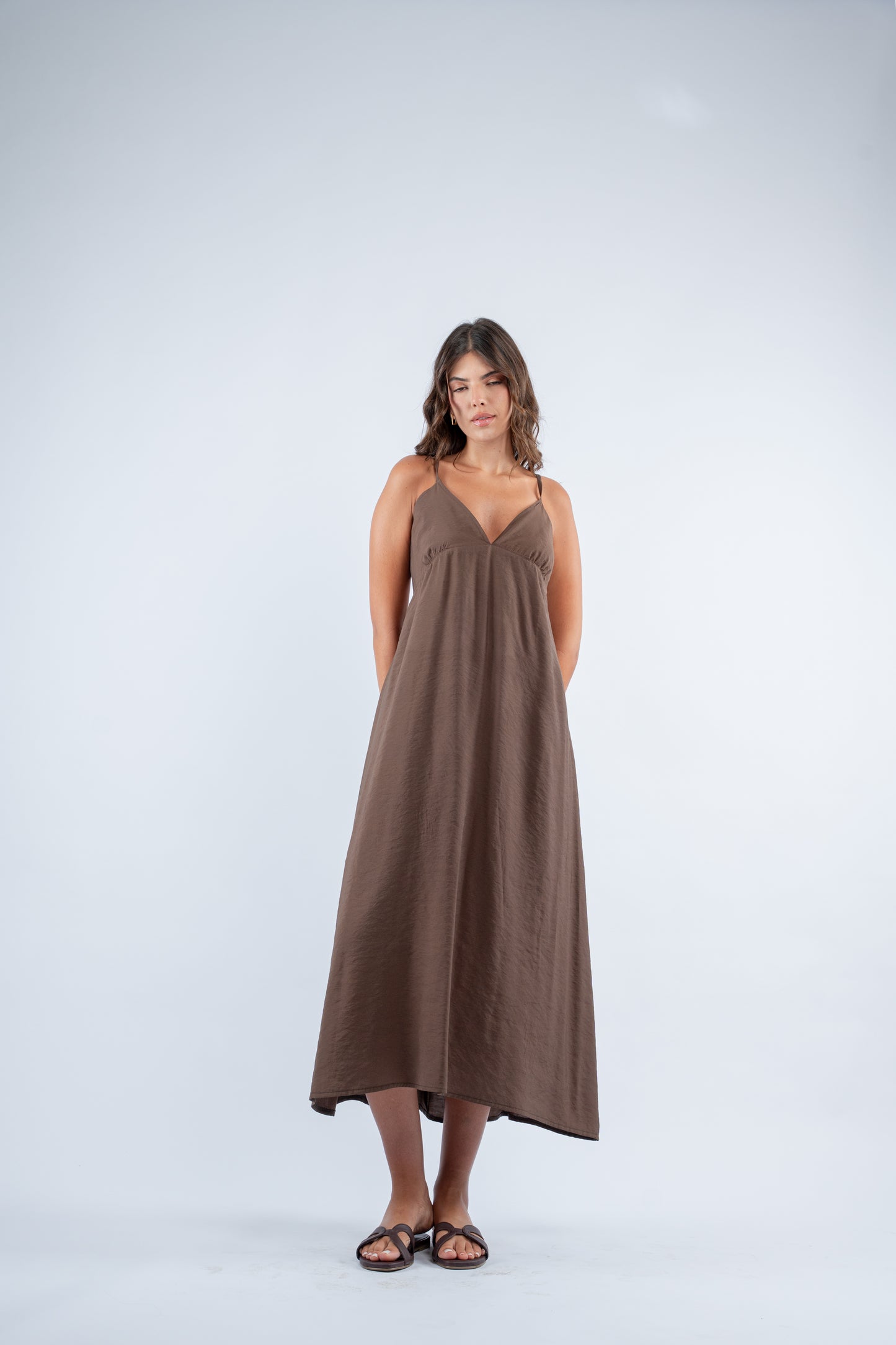 Backless dress