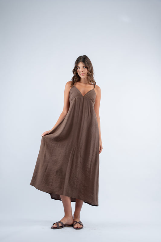Backless dress