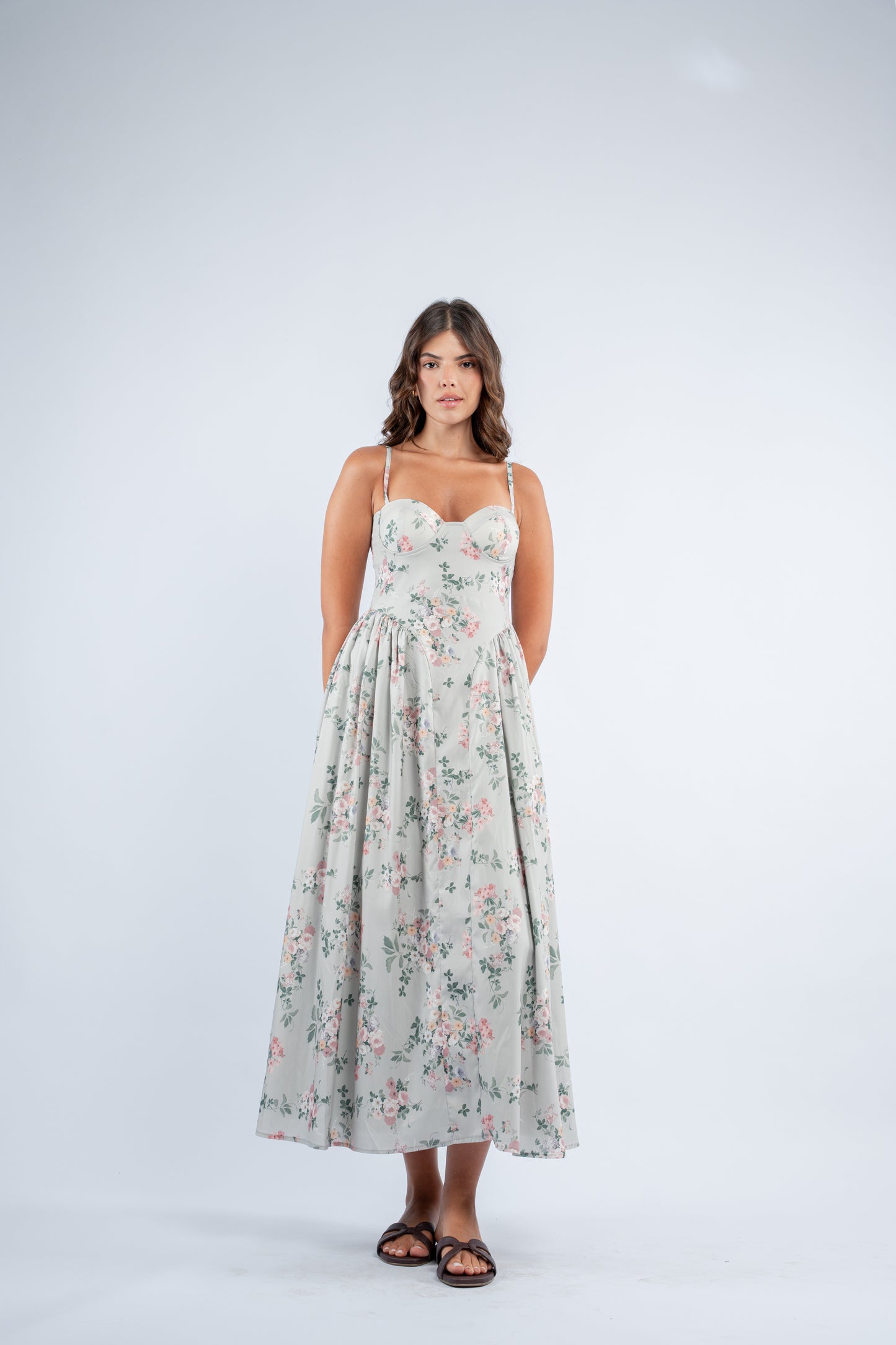 Garden corset dress