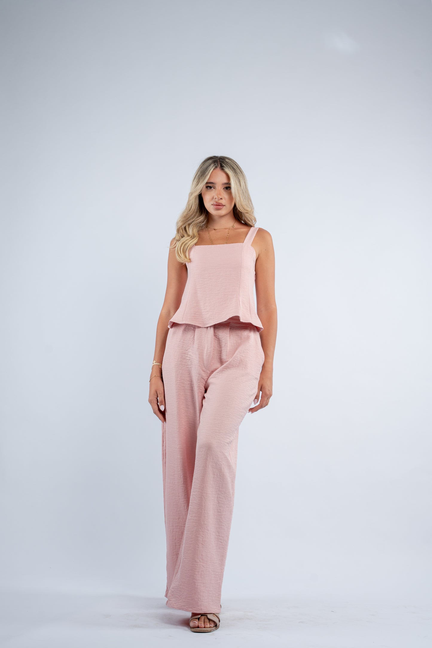 Aria corset linen set