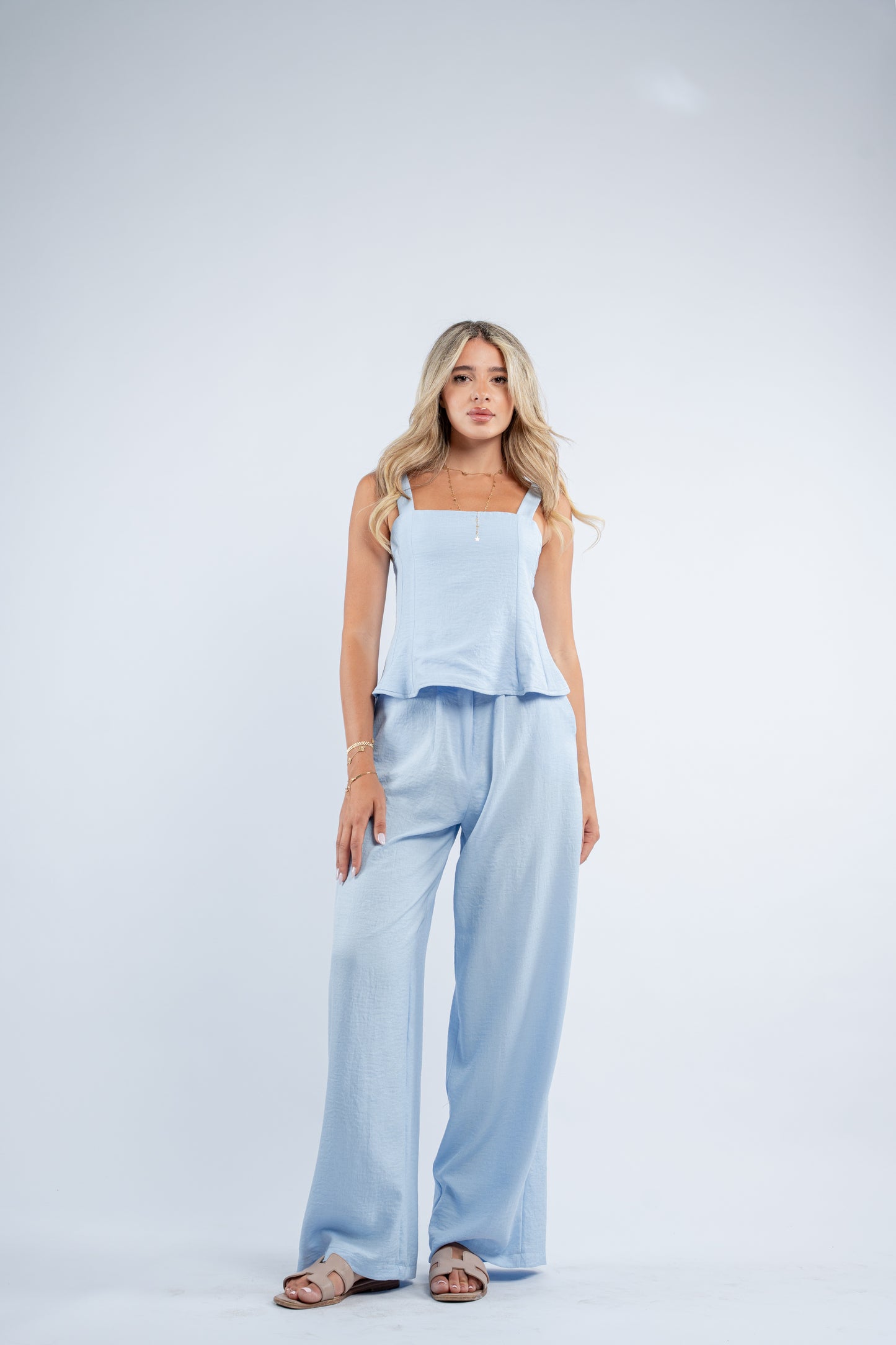 Aria corset linen set