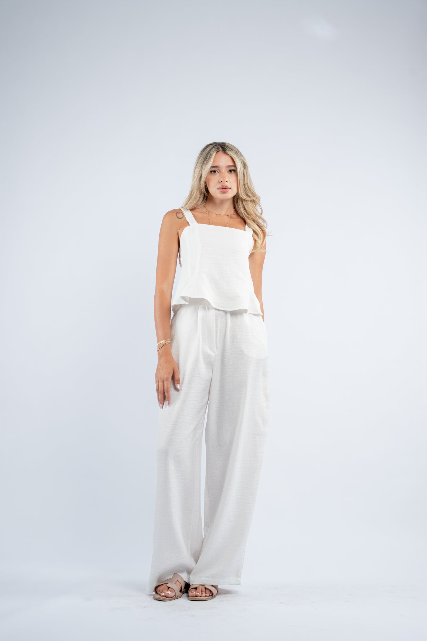 Aria corset linen set