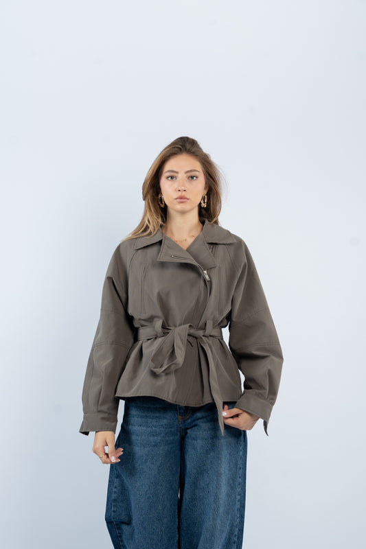 The asymmetric trench