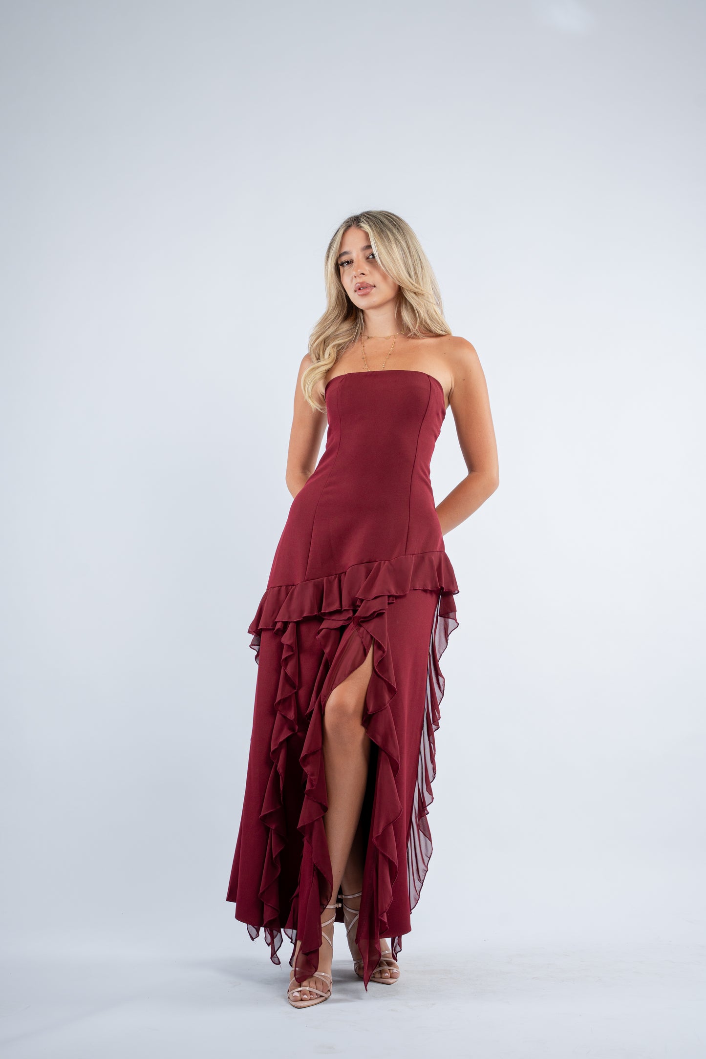 Ruffle dress