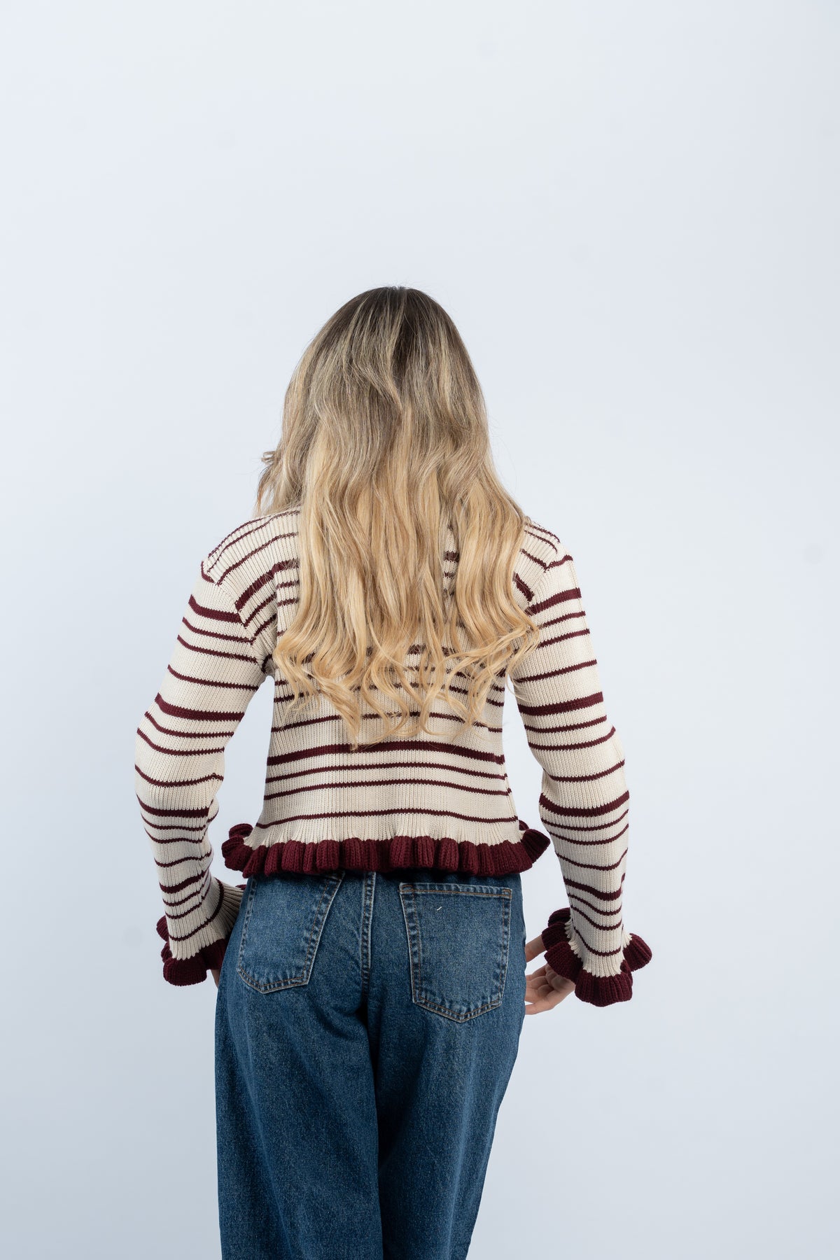 Coquette wool top