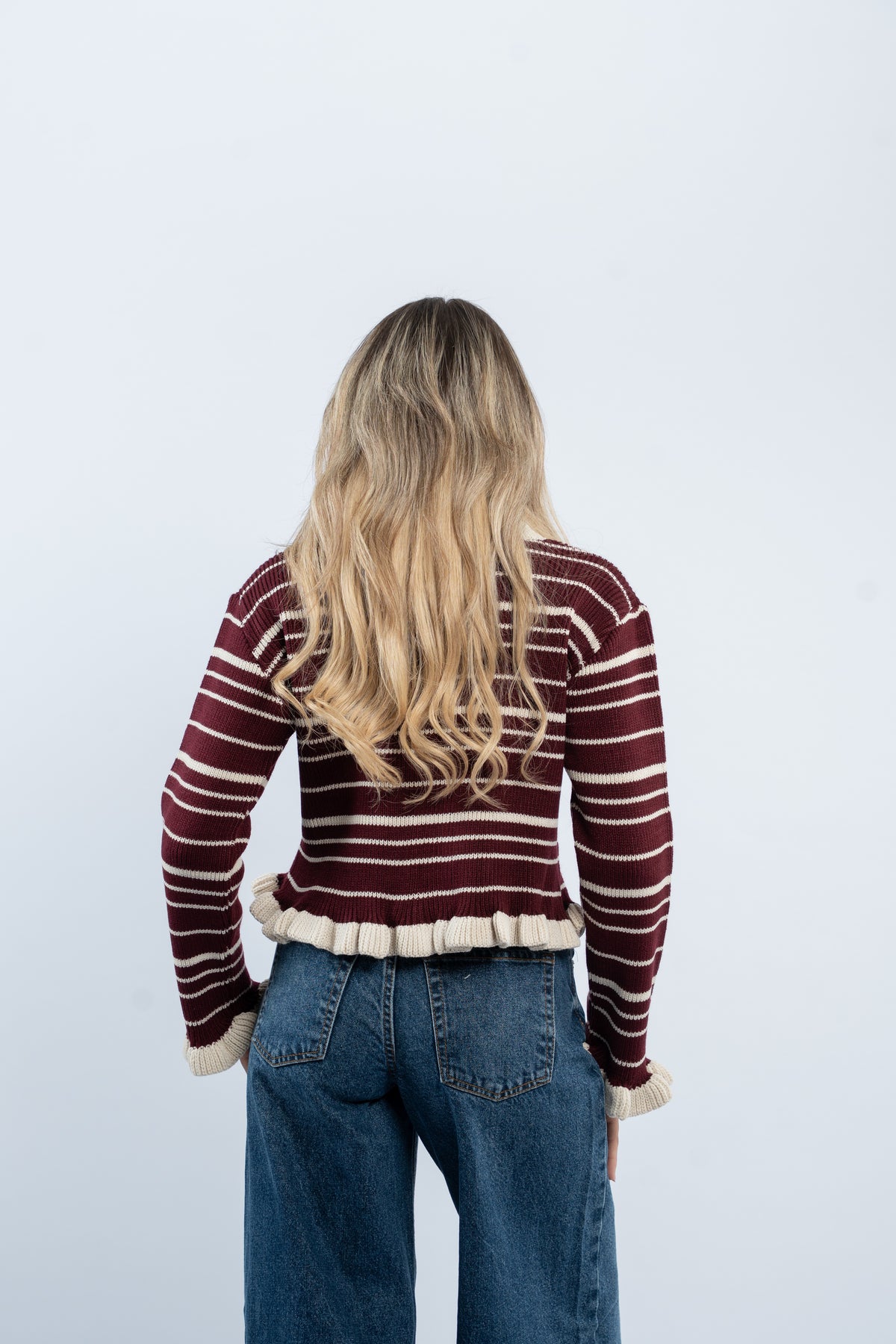 Coquette wool top