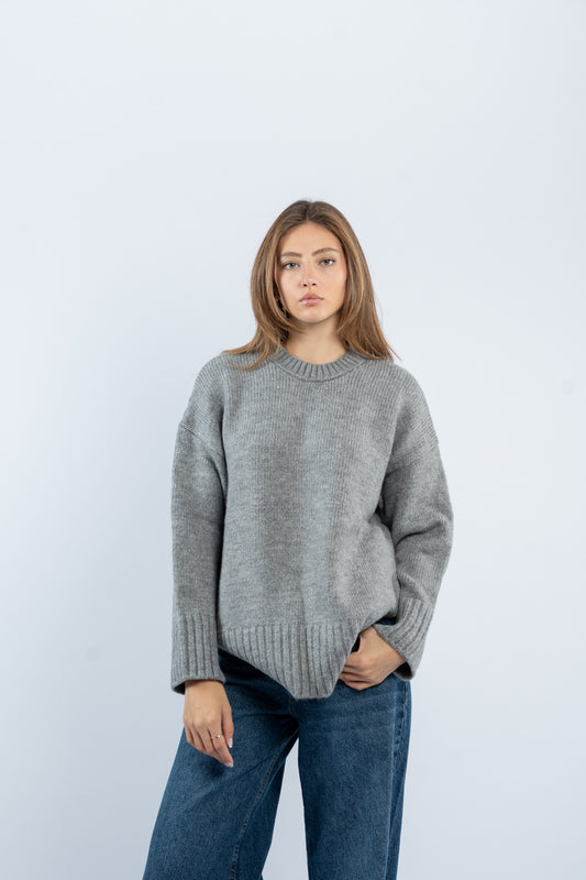 Classic knit sweater