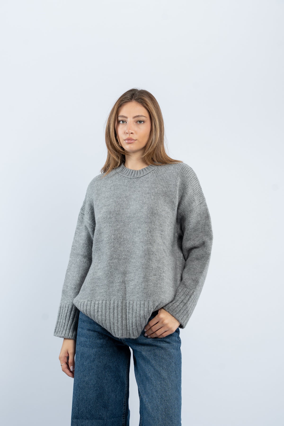 Classic knit sweater