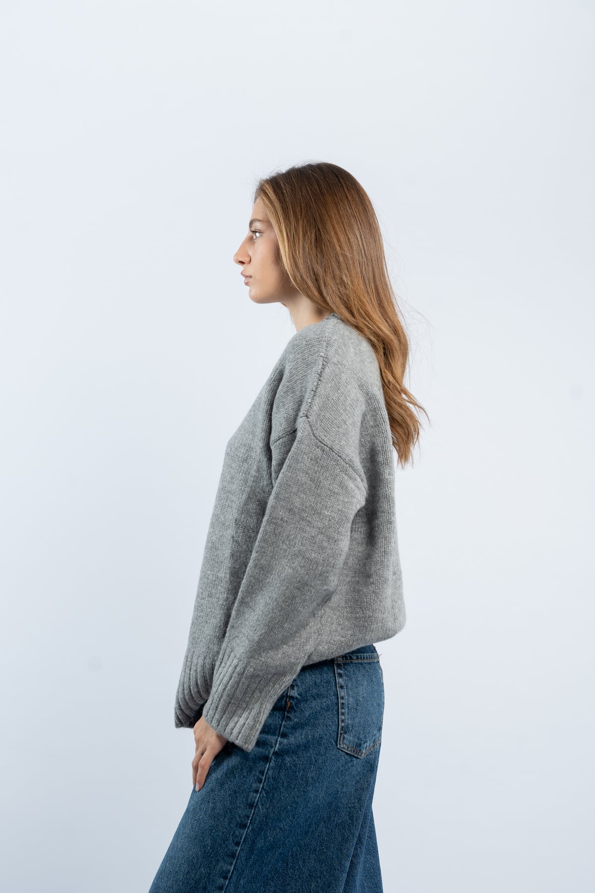 Classic knit sweater