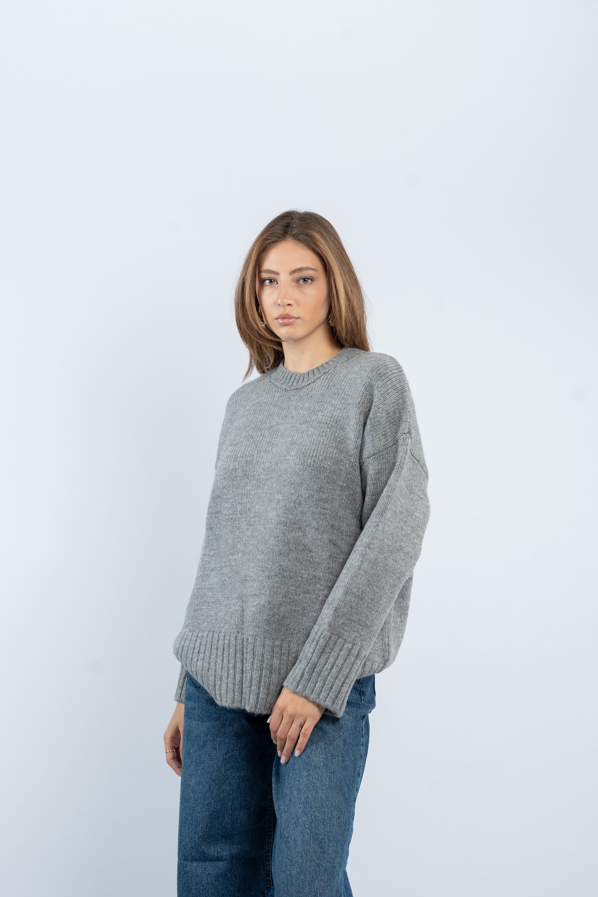 Classic knit sweater