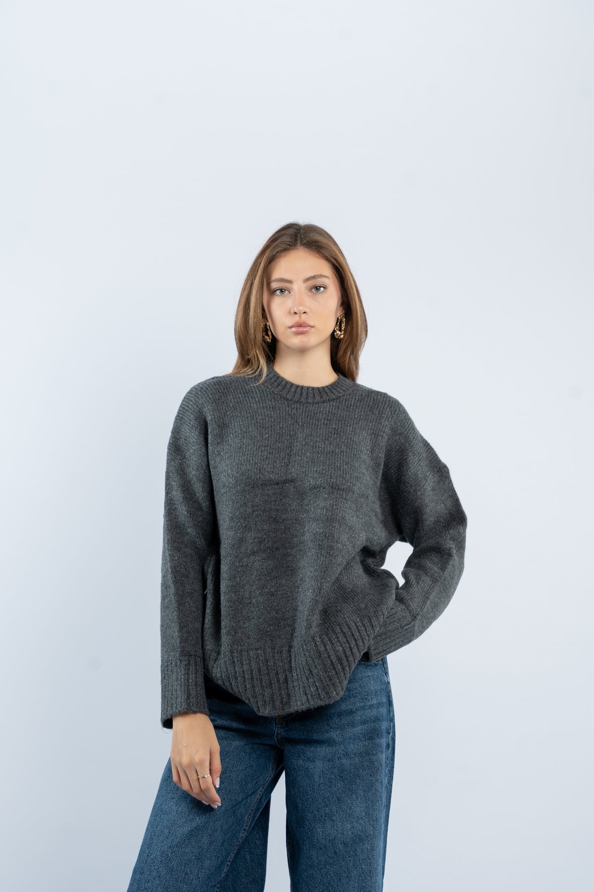 Classic knit sweater